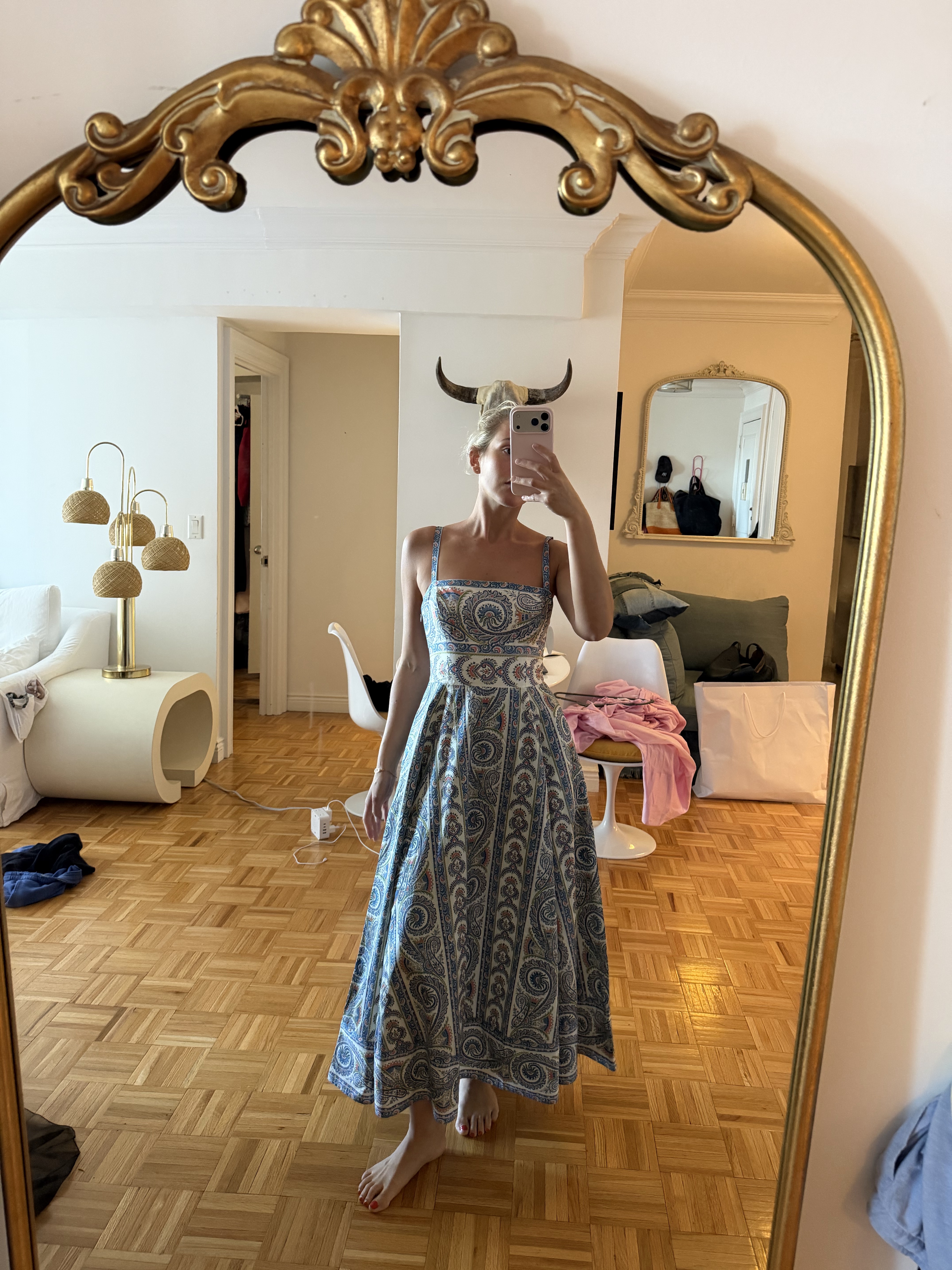 Hill House the margot dress by Hill House - Pickle