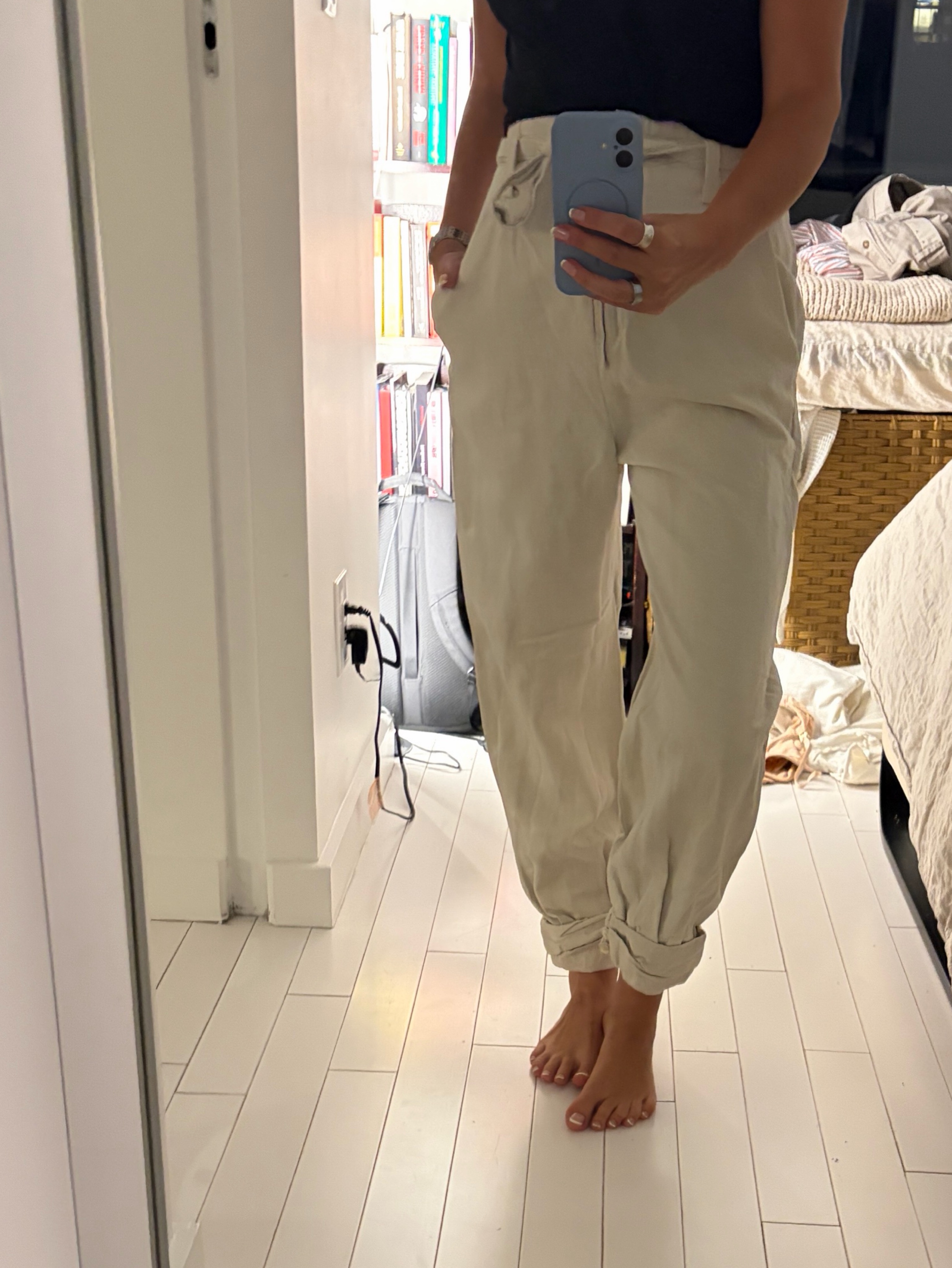 Iro Natural linens Blend Jogger Pants