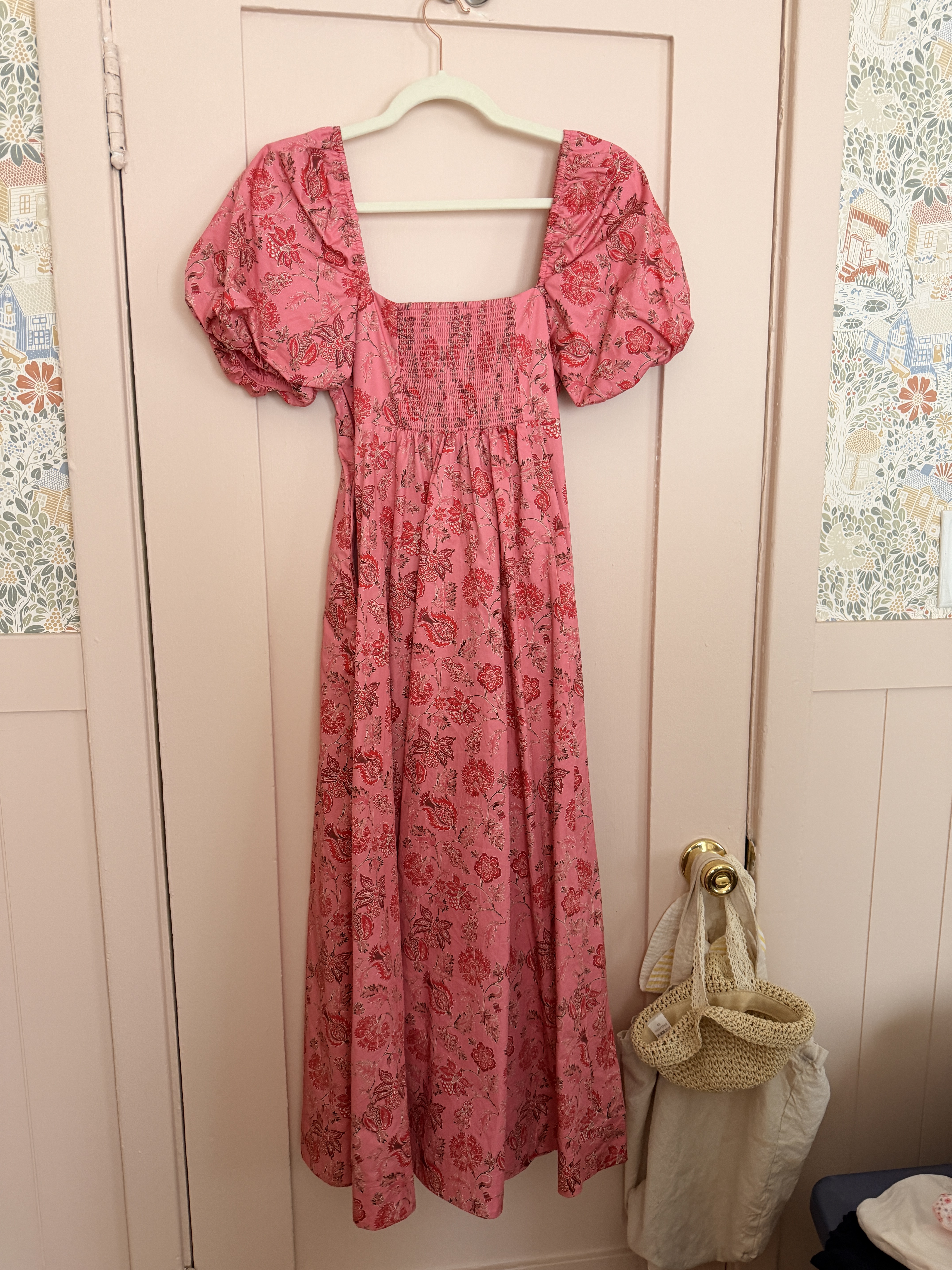 Hill House Home - The Matilda Dress - Pink Pimlico by Hill House Home - Pickle Hill House Home - The Matilda Dress - Pink Pimlico by Hill House Home - Pickle