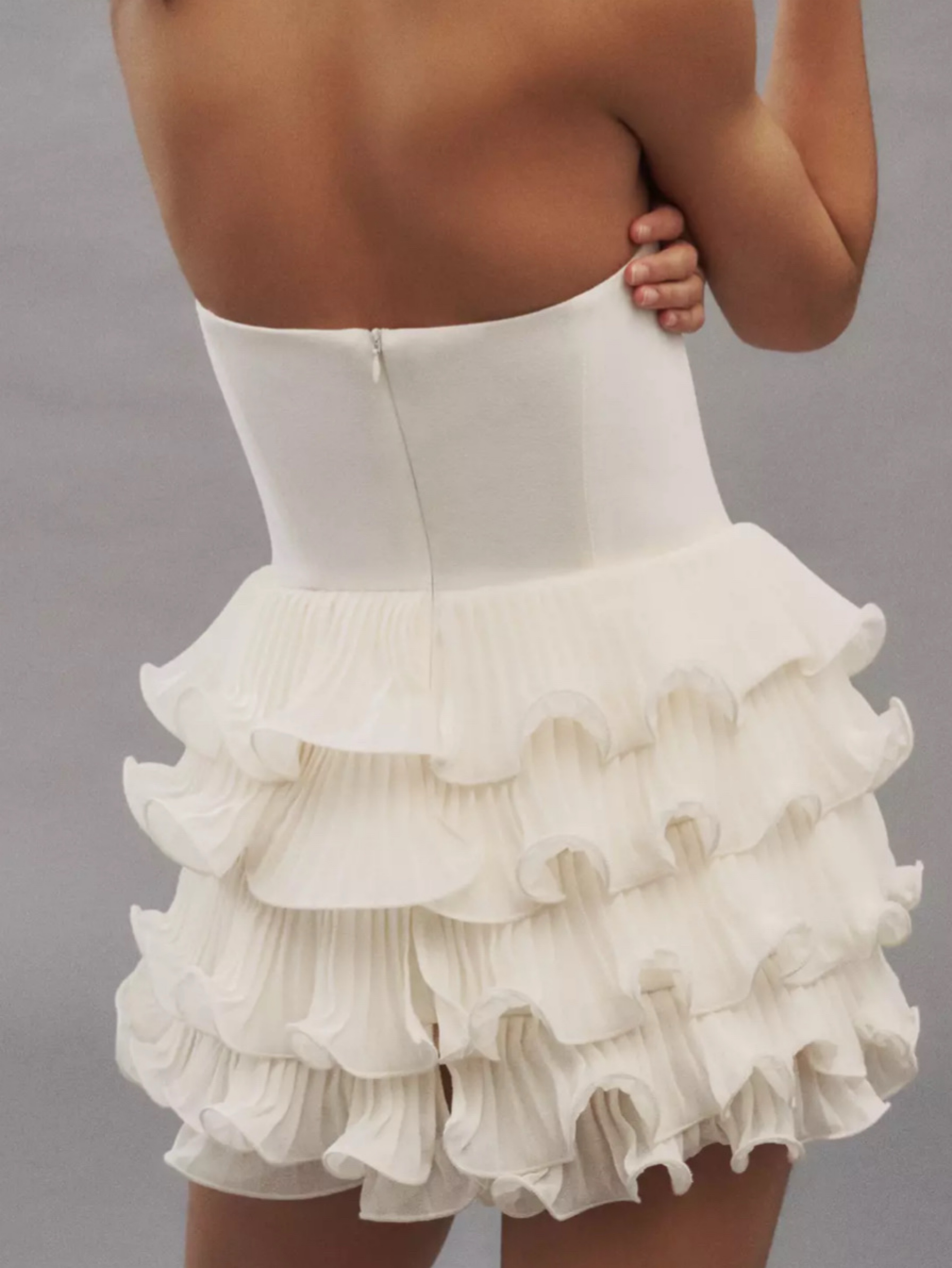 delfi mini dress Delfi Collective Gia Strapless Sweetheart Mini Dress