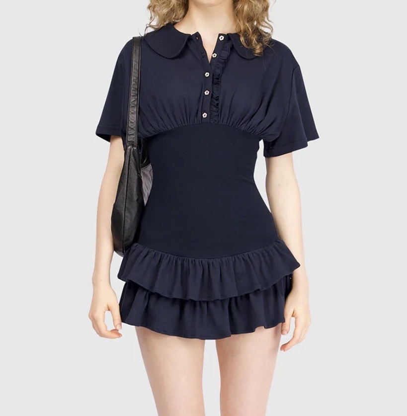my mum made it pleat shirt dress Pleat Shirt Dress