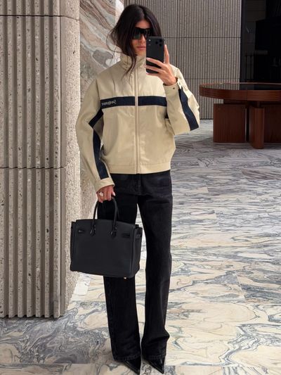 YSL windbreaker jacket by Saint Laurent | Pickle