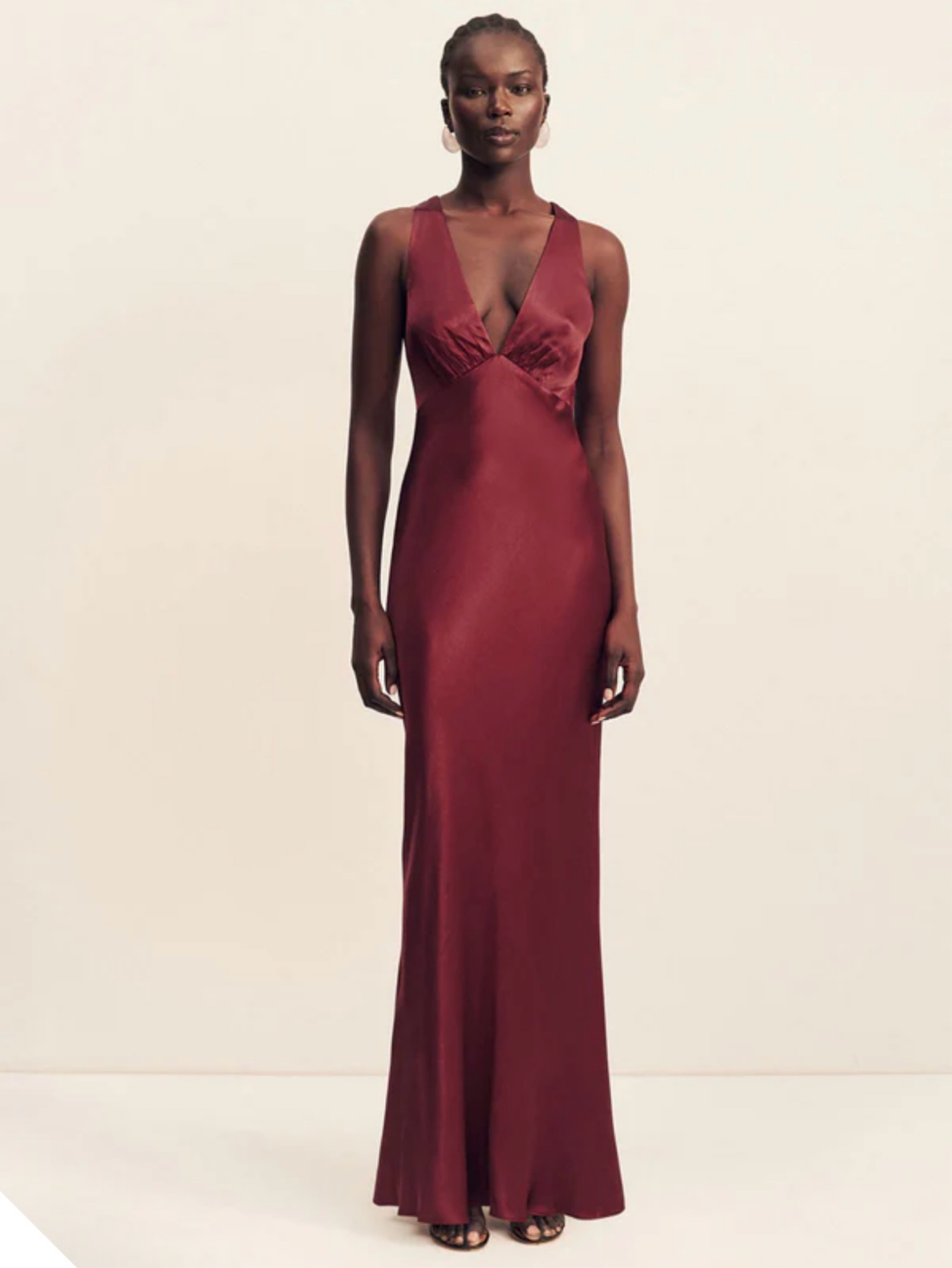 shona joy silk dress Shona Joy - La Lune Cumulus Silk Lace Maxi Dress - Ivory