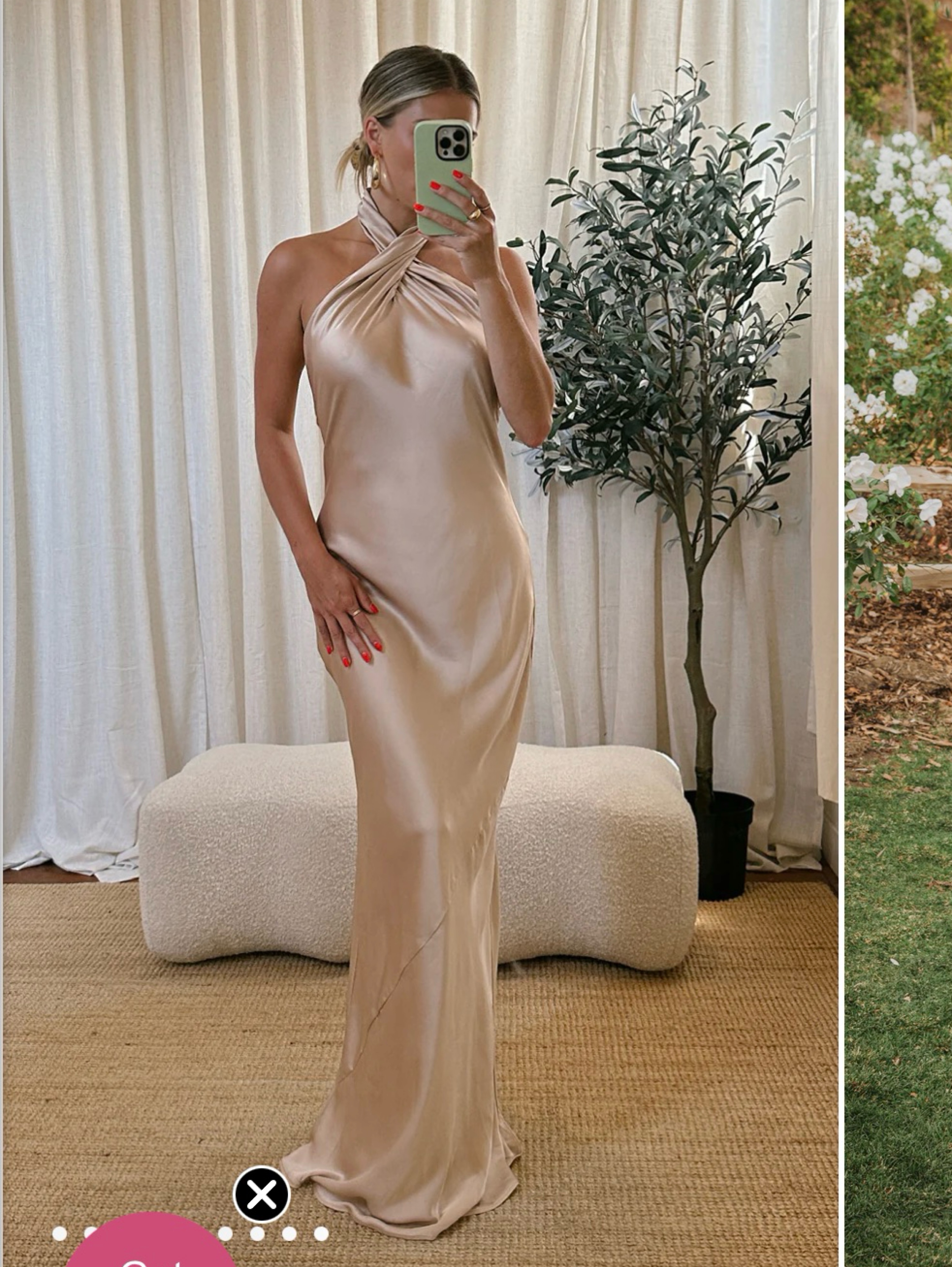 flowy chiffon bridesmaid dresses Celadon Dress One Shoulder Long Sleeves Floor Length Chiffon Bridesmaid Size - Check the Measurements:L cat_dresses_under_??20 Pleated Cleaning Instructions Plaid Sleeveless Dress White/Black