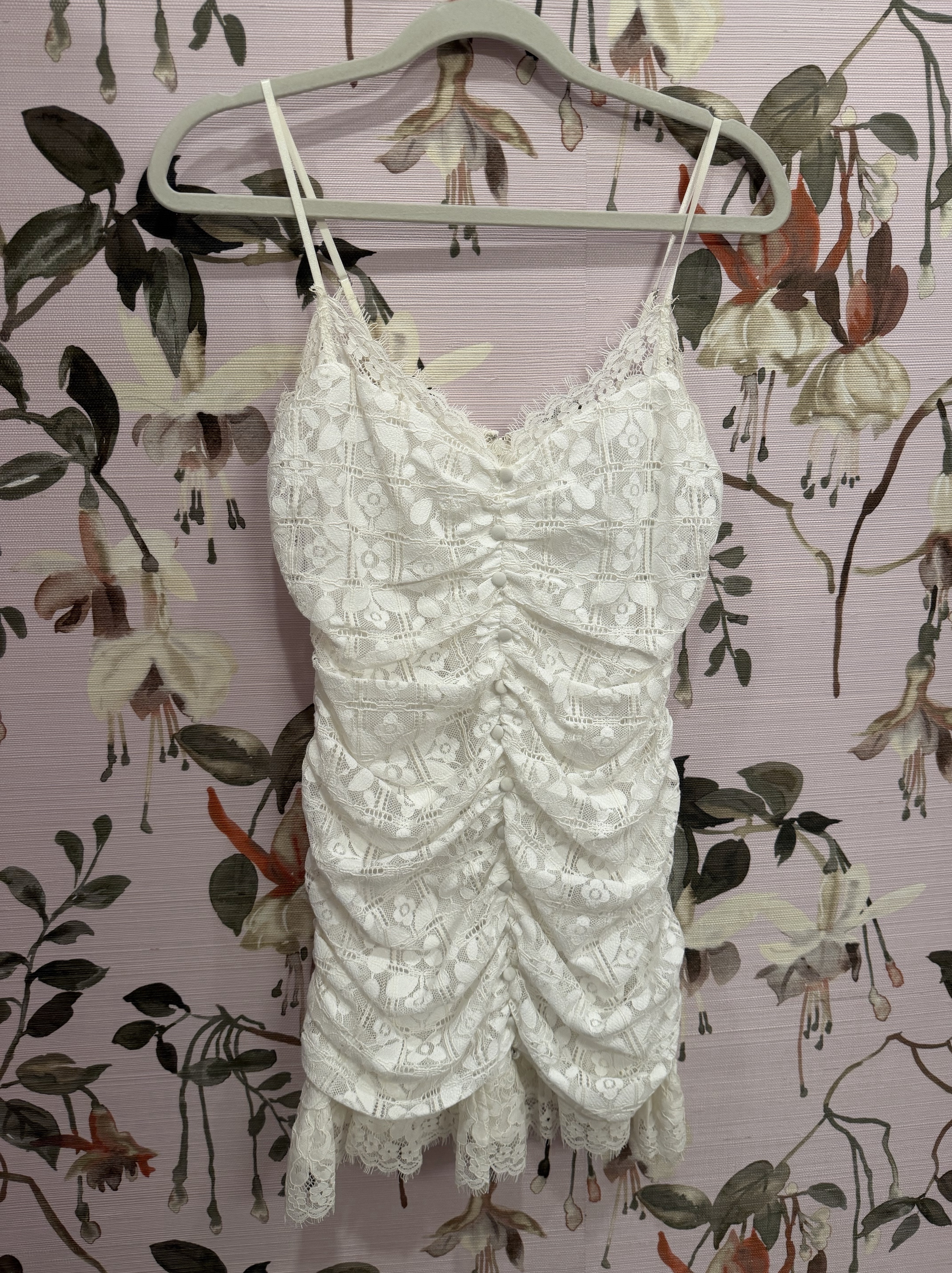 samira mini dress for love and lemons For Love & Lemons Samira Mini Dress White  blueandcream