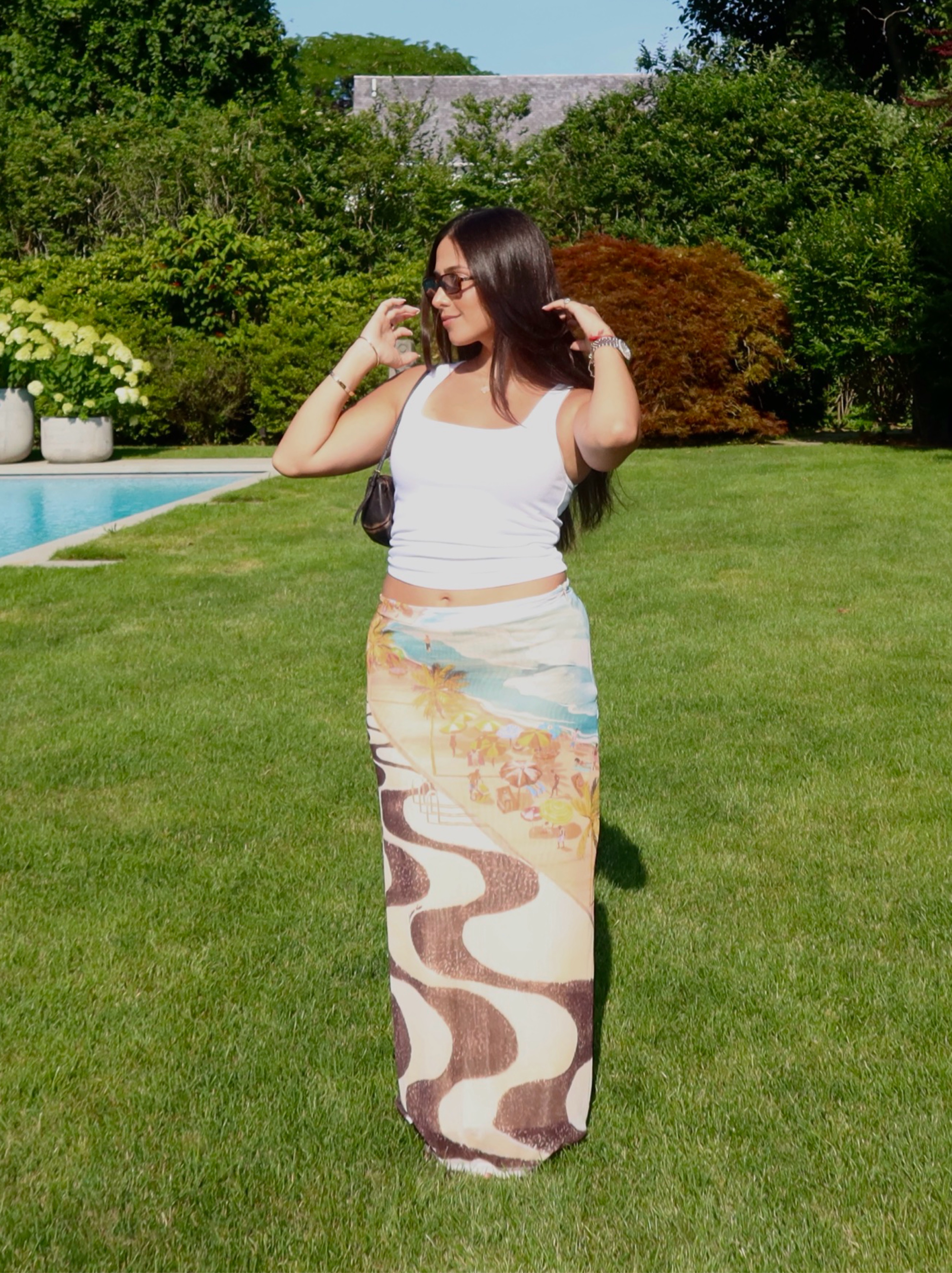 Emilio Pucci Silk Midi Skirt by Emilio pucci | Pickle