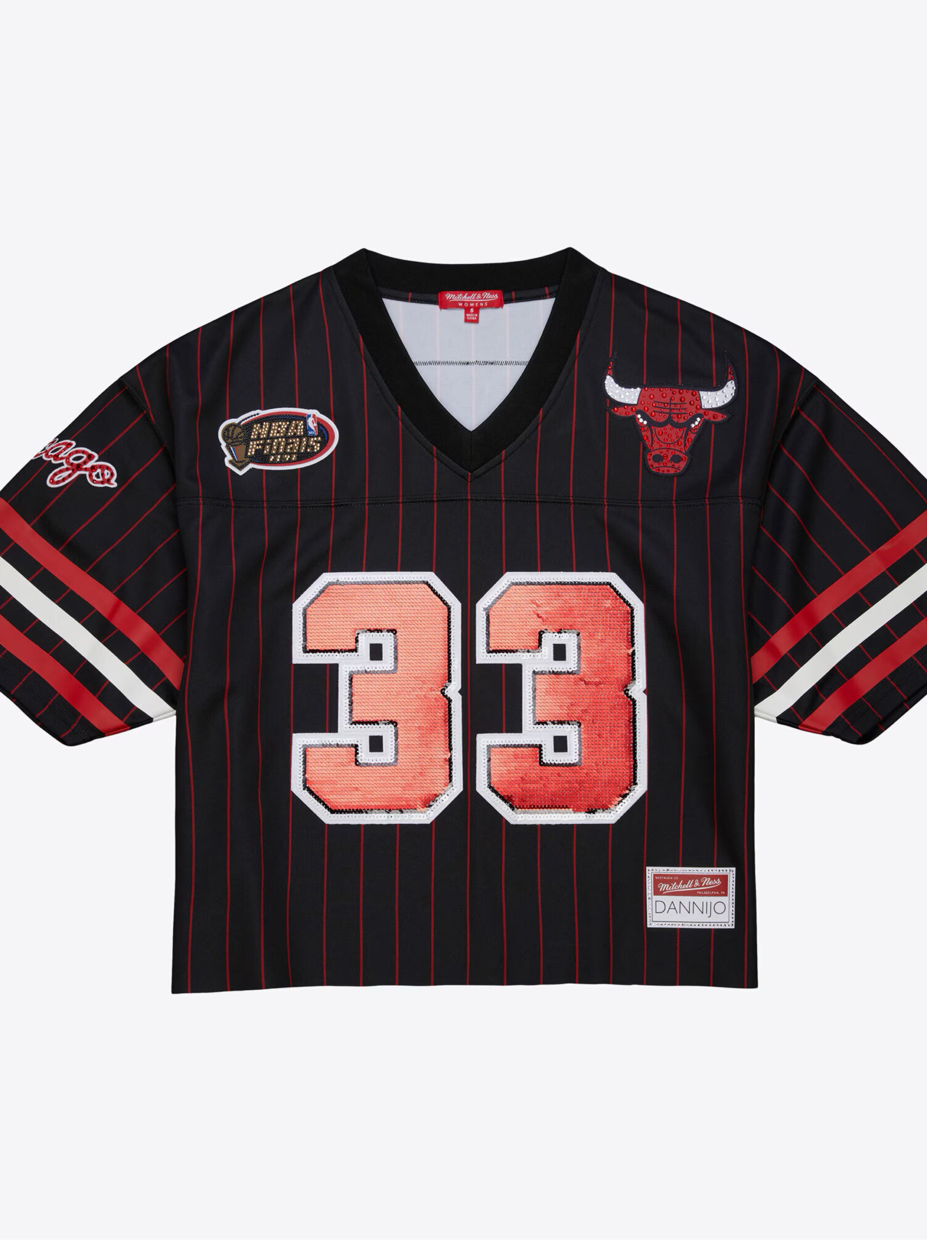 DANNIJO Chicago Bulls Sequin Jersey
