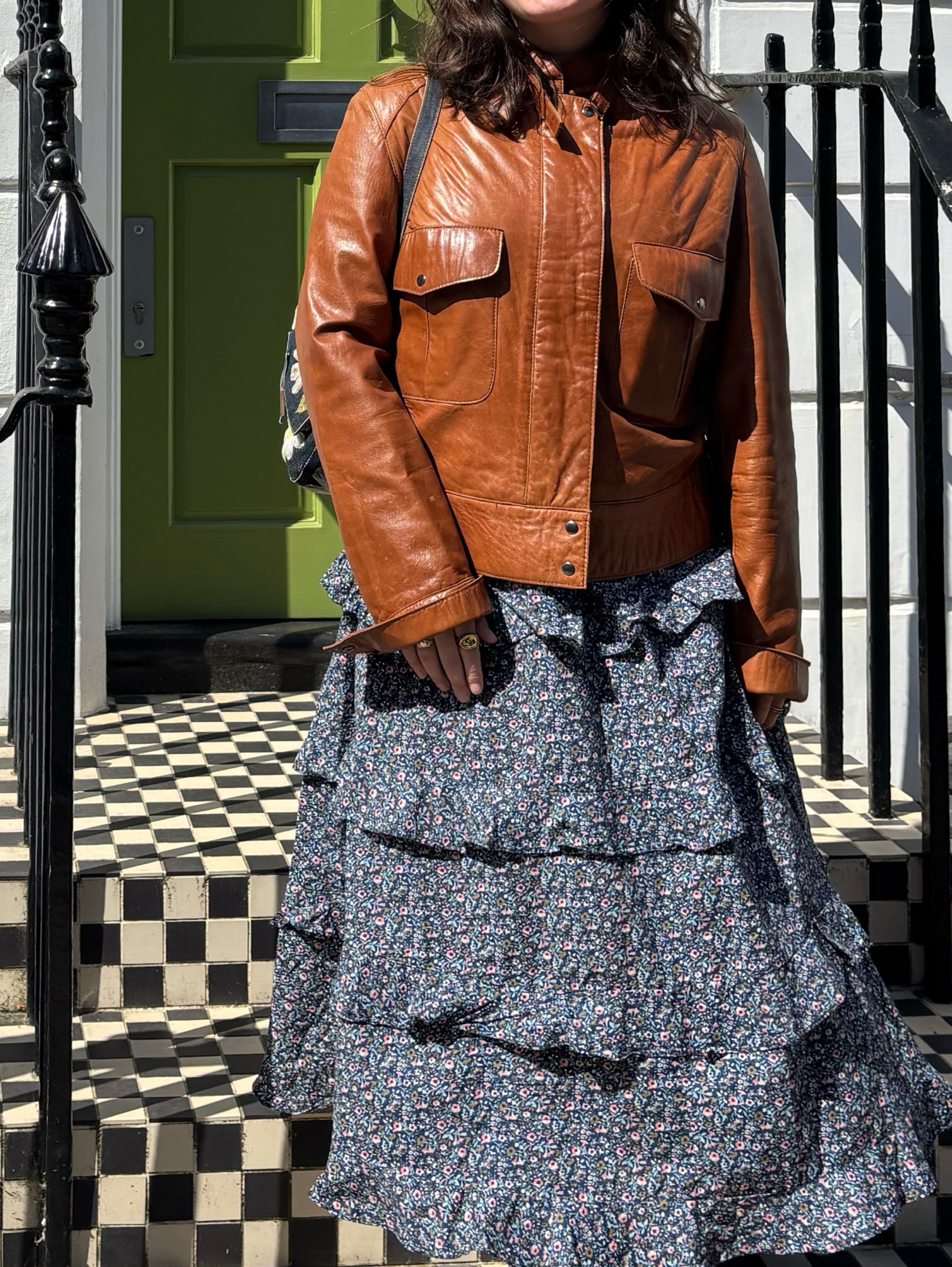 Brown Genuine Leather Jacket