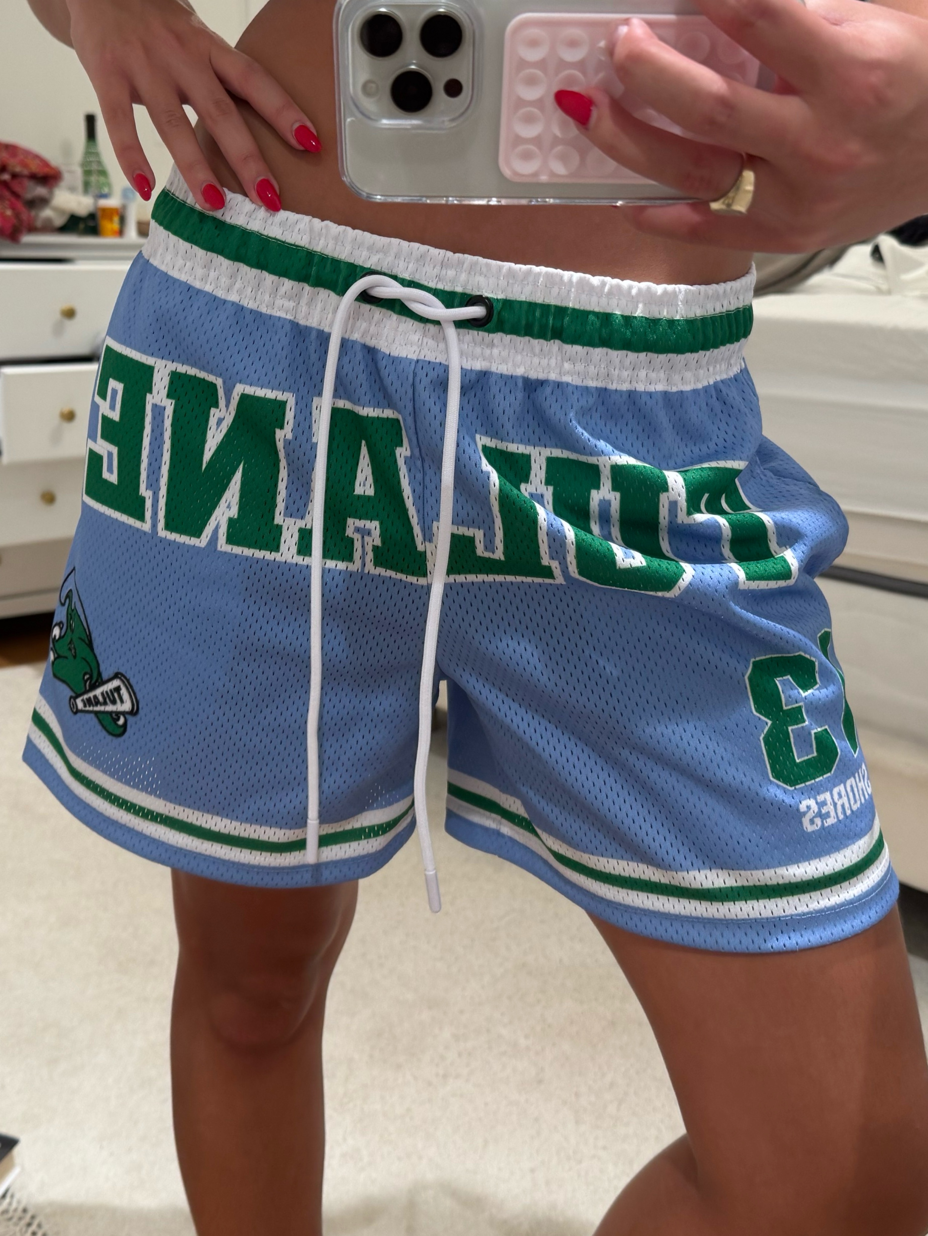 Tulane Basketball Shorts