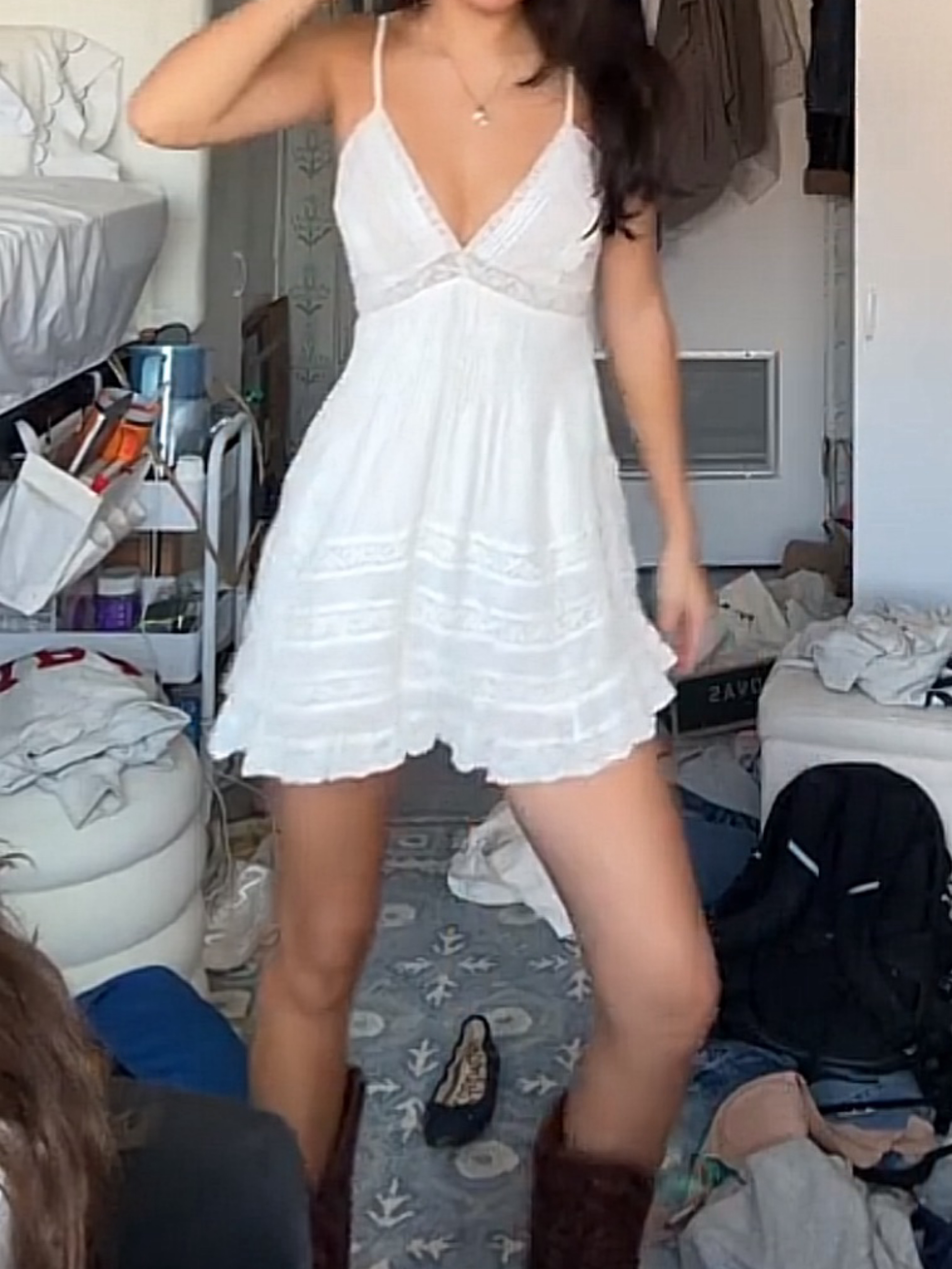 Loveshackfancy Docila Dress in White