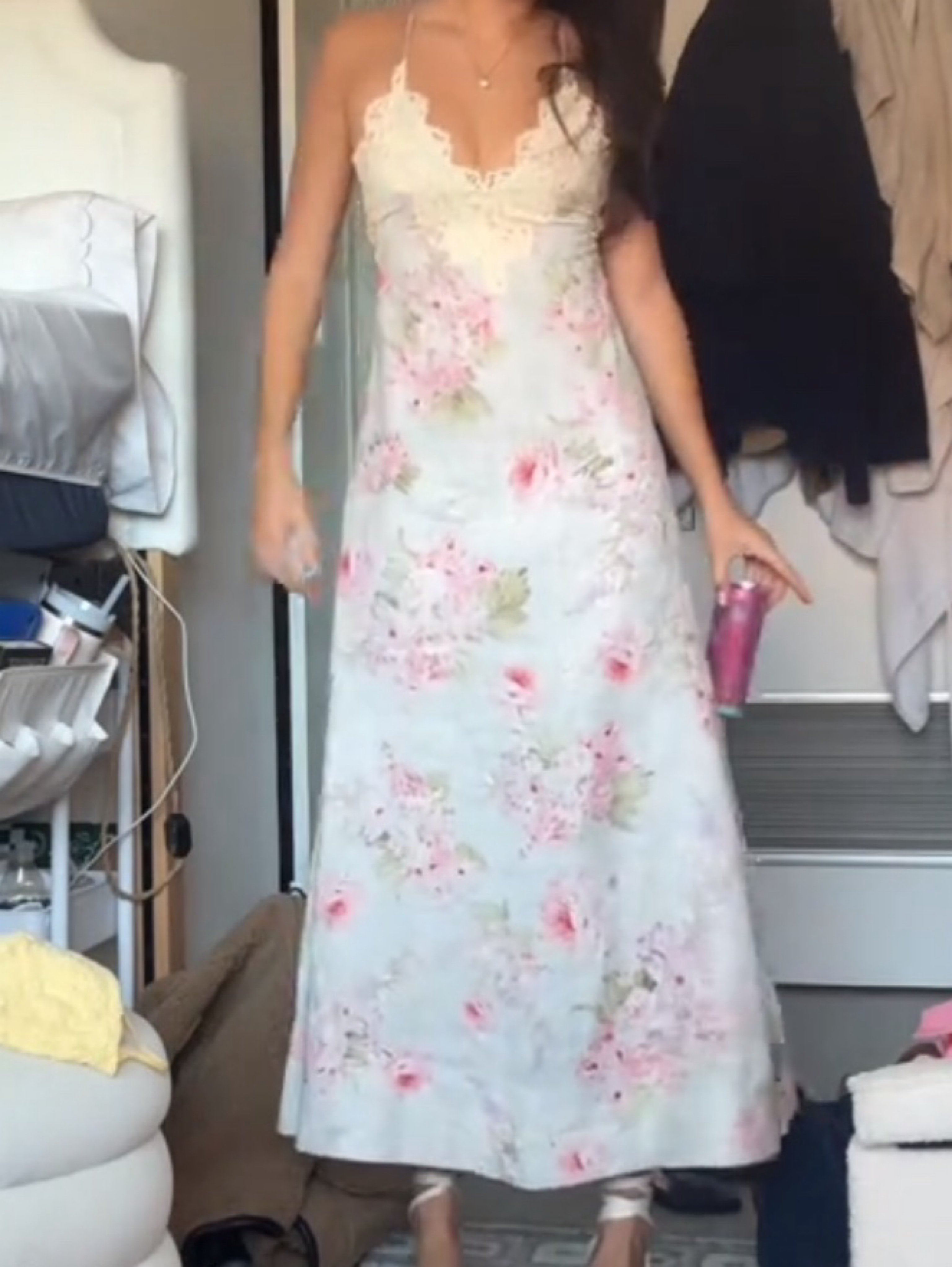 Zimmerman Halliday A Line Floral Maxi Dress
