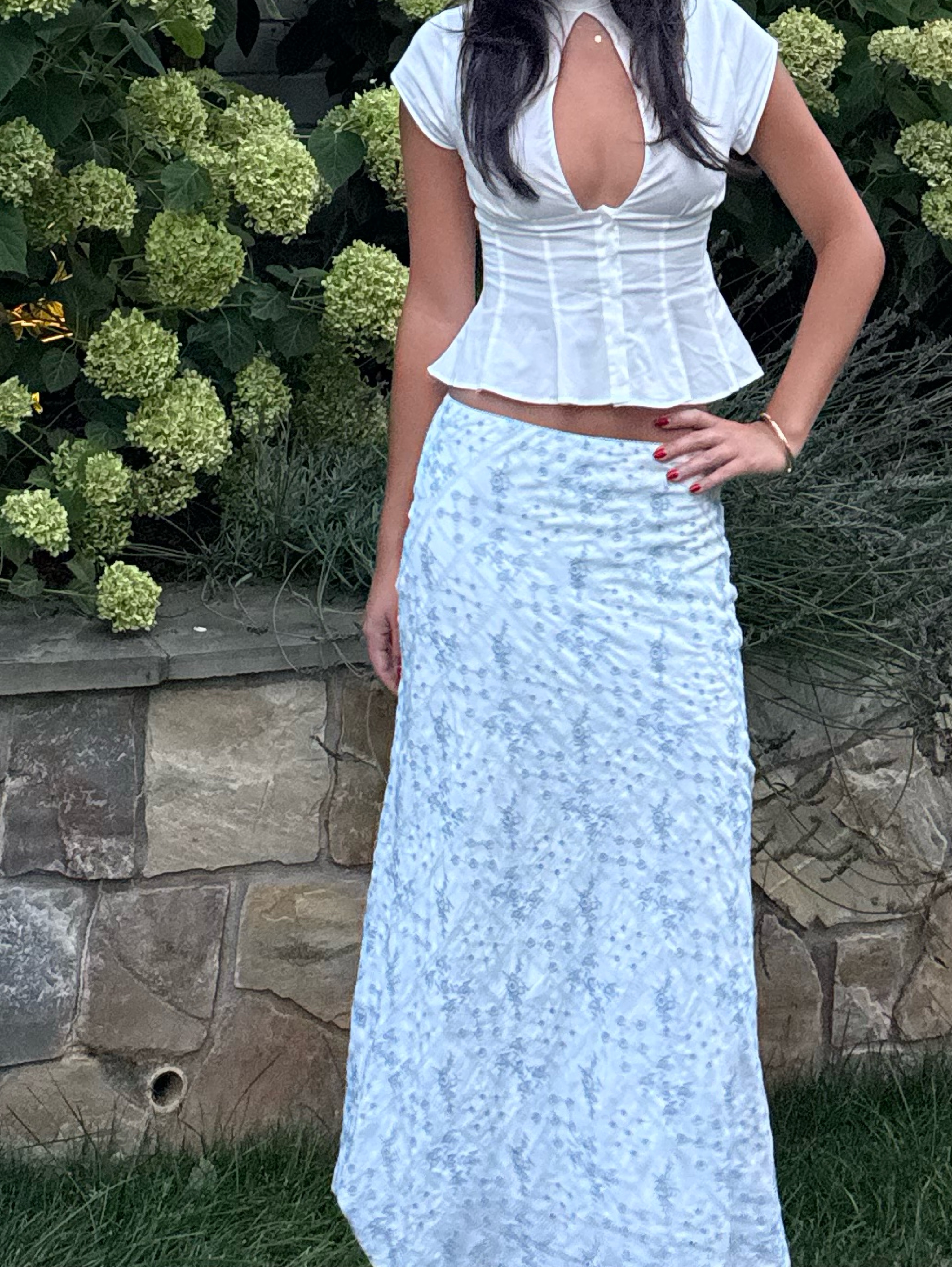 Reformation Layla Maxi Skirt