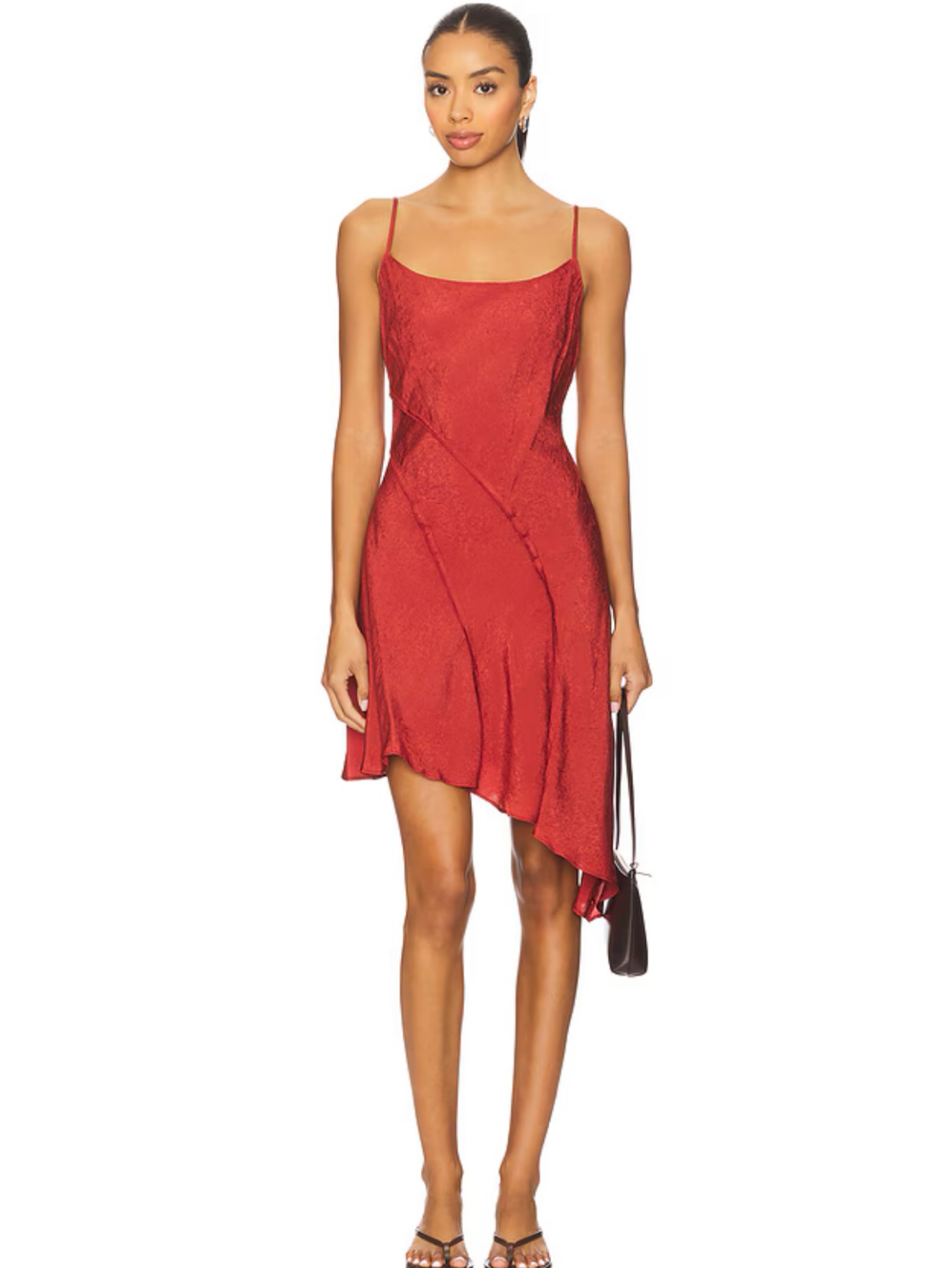 flower dress cotton Women's Organic Wrap and a delicate floral bar mitzvah Embellished Halter Midi Dress Color:Lt. Blue/Red