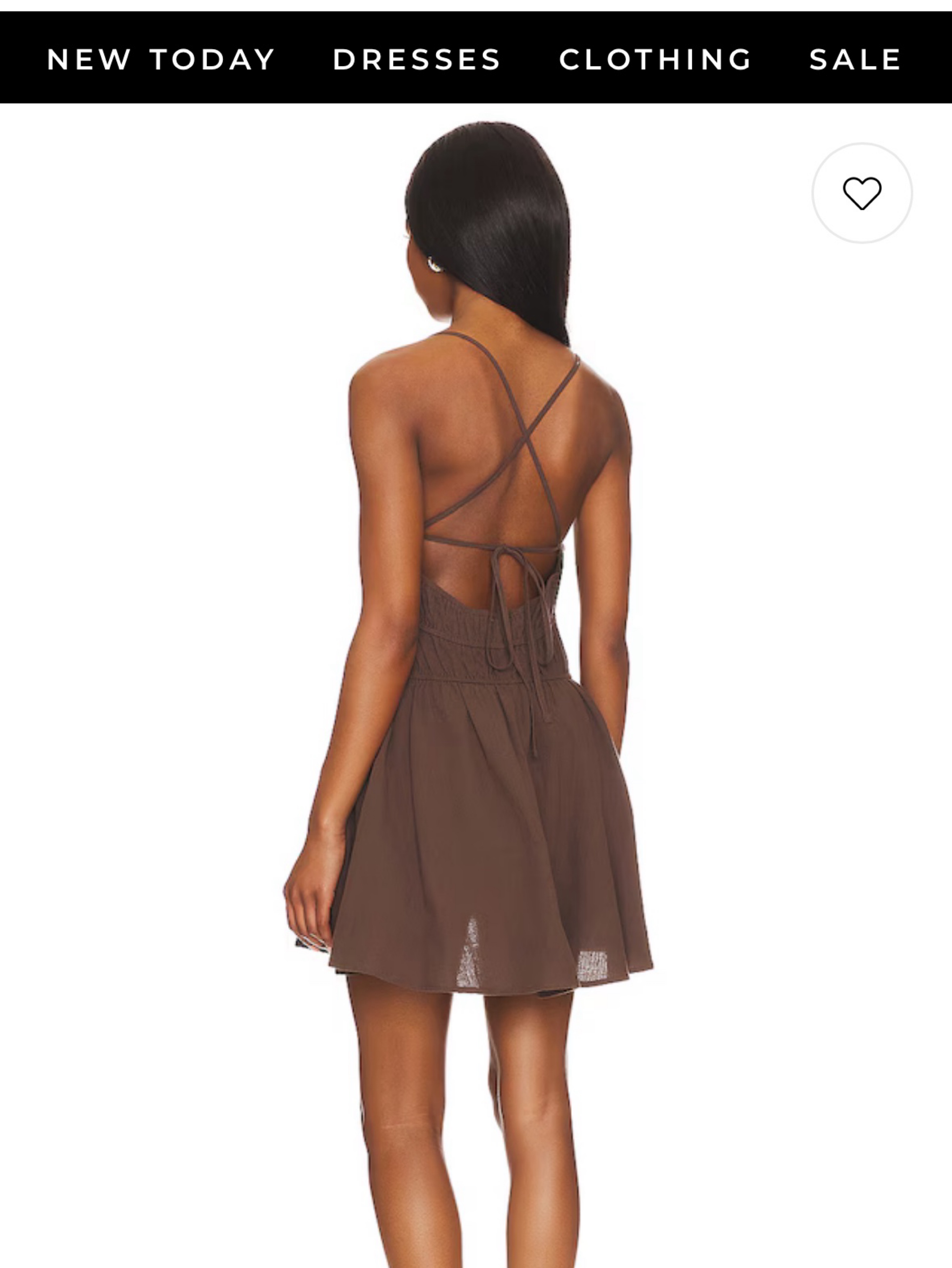 reformation brown mini dress Reformation Brown Silk Halter Mini Dress by Reformation