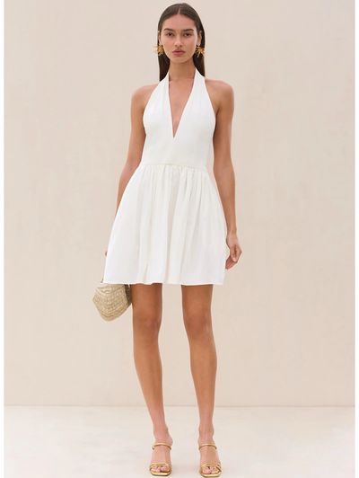 Cult Gaia Zenobia Dress White by Cult Gaia | Pickle