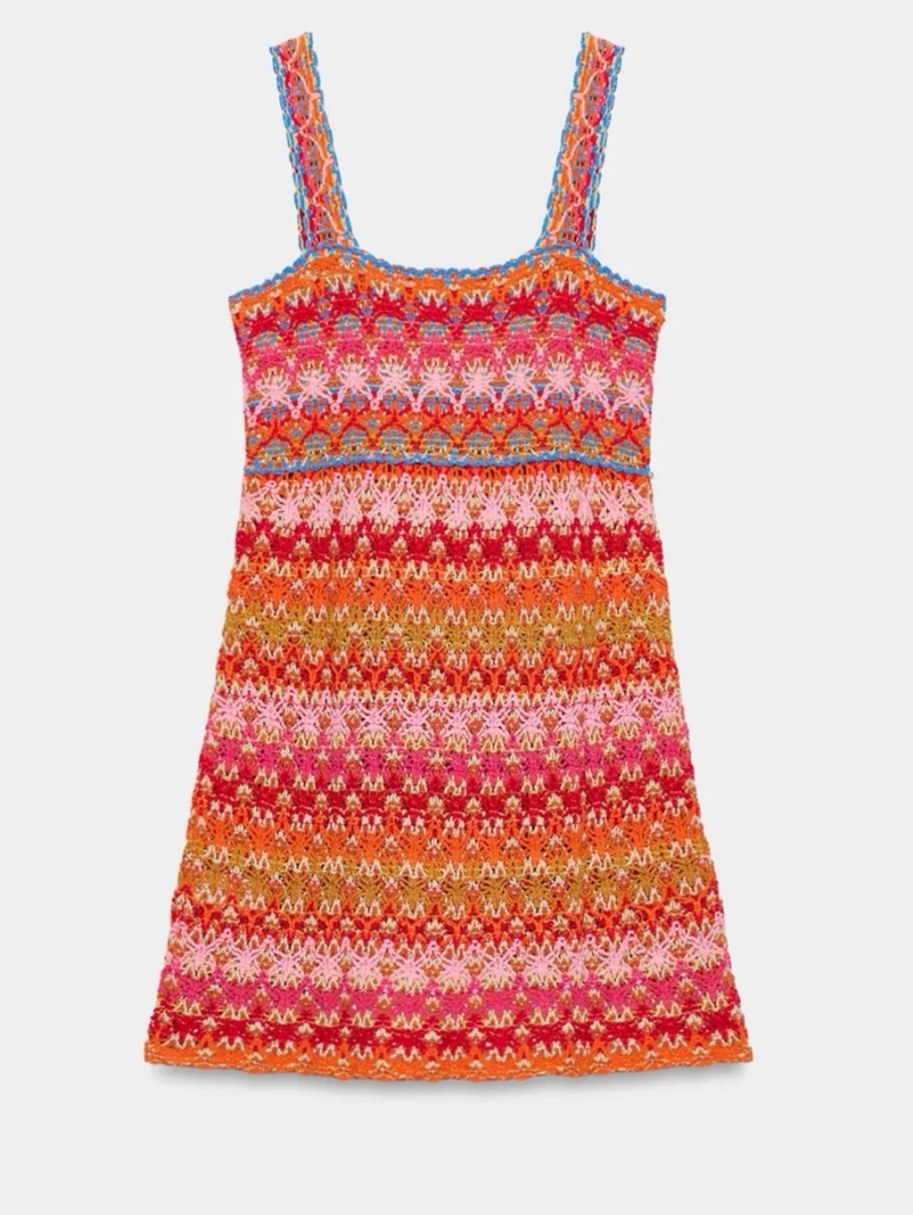 zara orange fringe dress ZARA Frill Orange Dress