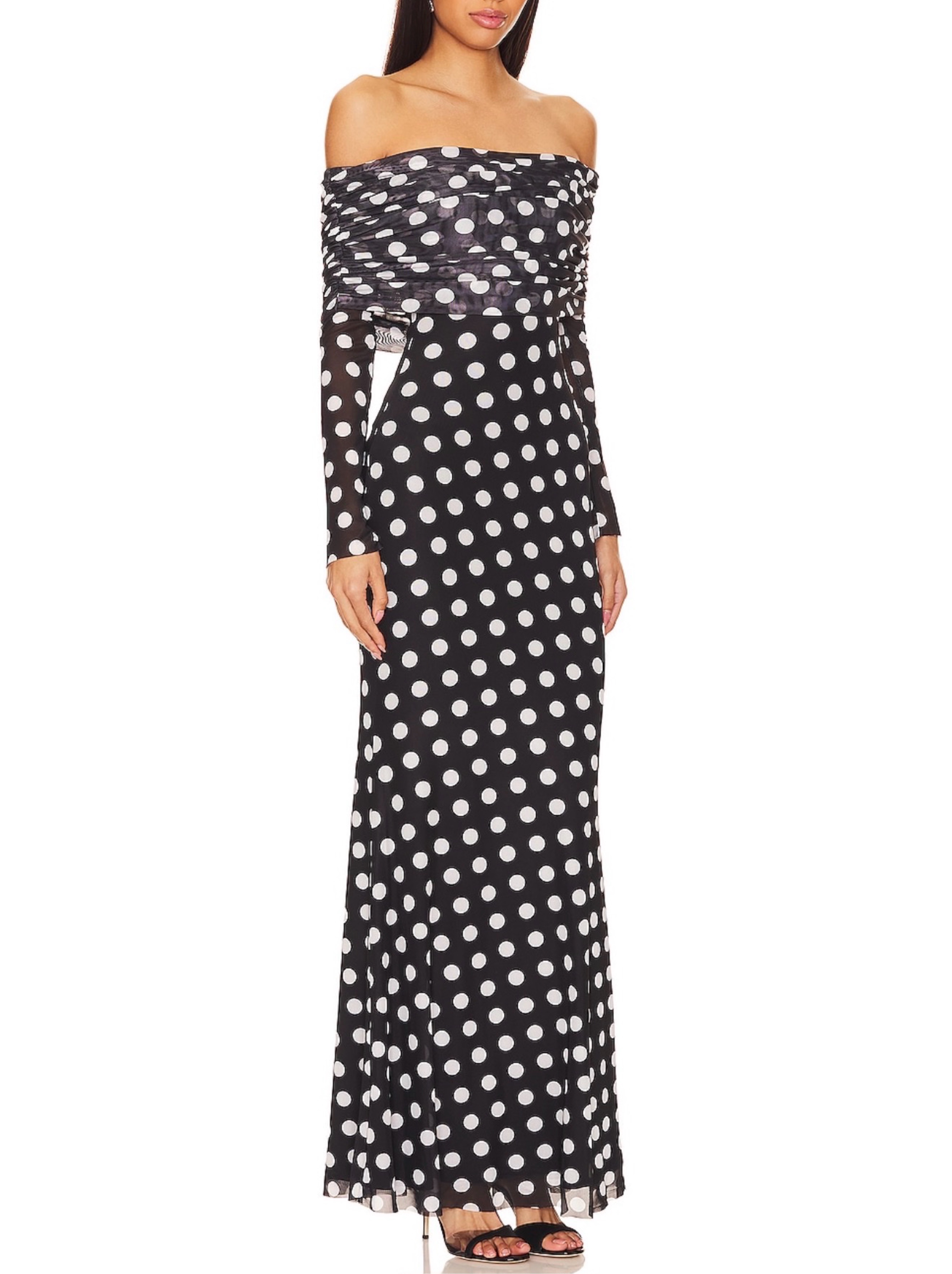 off shoulder maxi dress pattern Slip Off Shoulder Bias A Line Maxi Dress