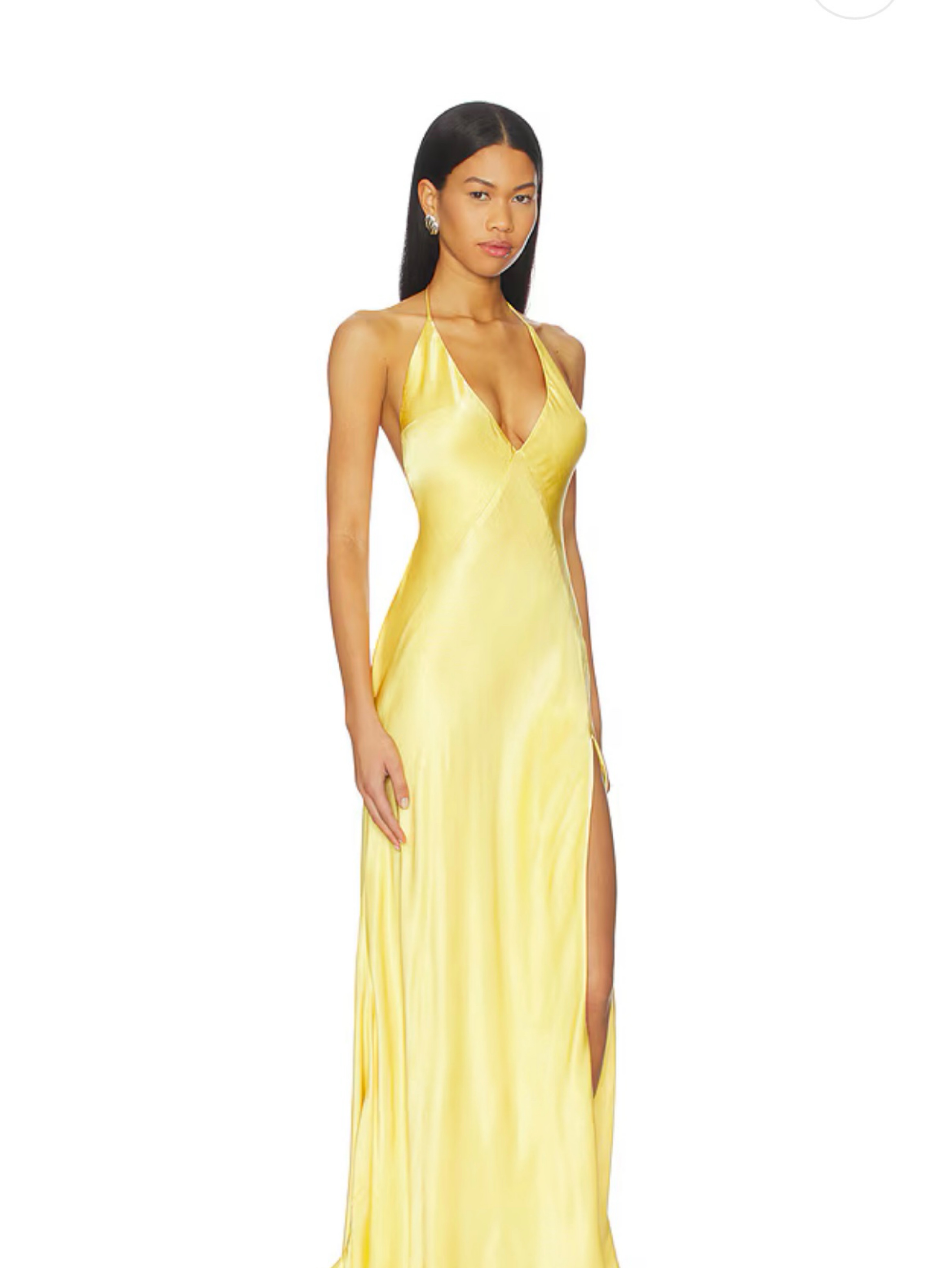 yve halter dress bardot x REVOLVE Yve Halter Dress