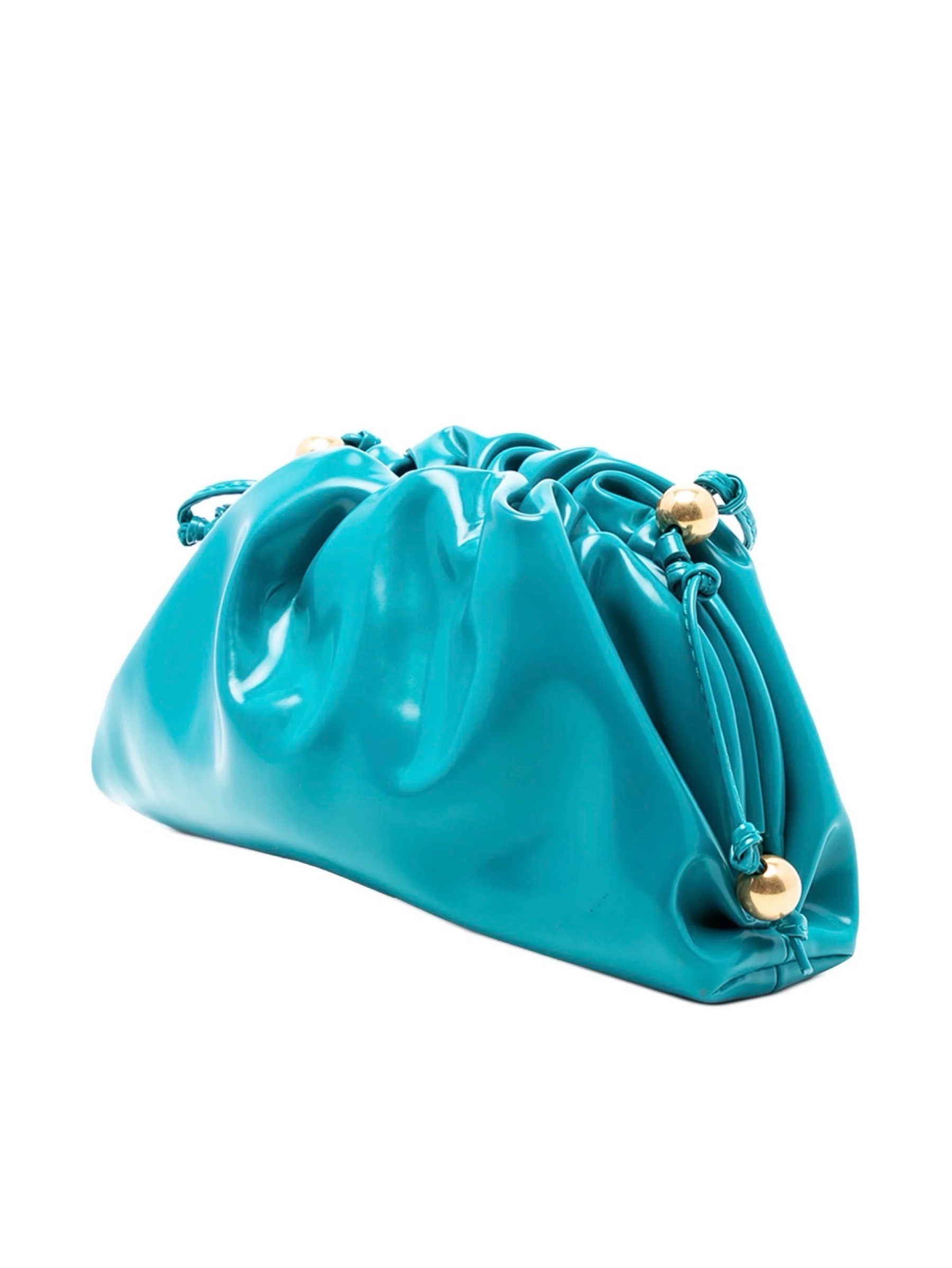 Bottega Veneta Turquoise mini pouch by Bottega Veneta | Pickle