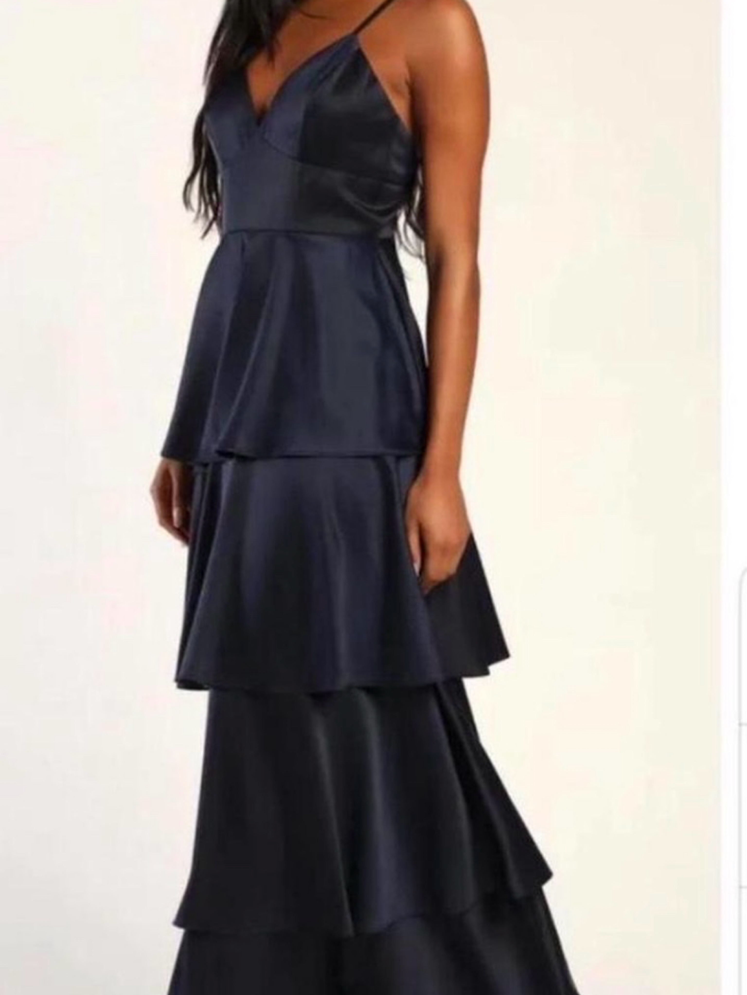 lulus navy bridesmaid dress Navy Maxi Dress - Slinky Knit Dress - OTS Mermaid Maxi Dress