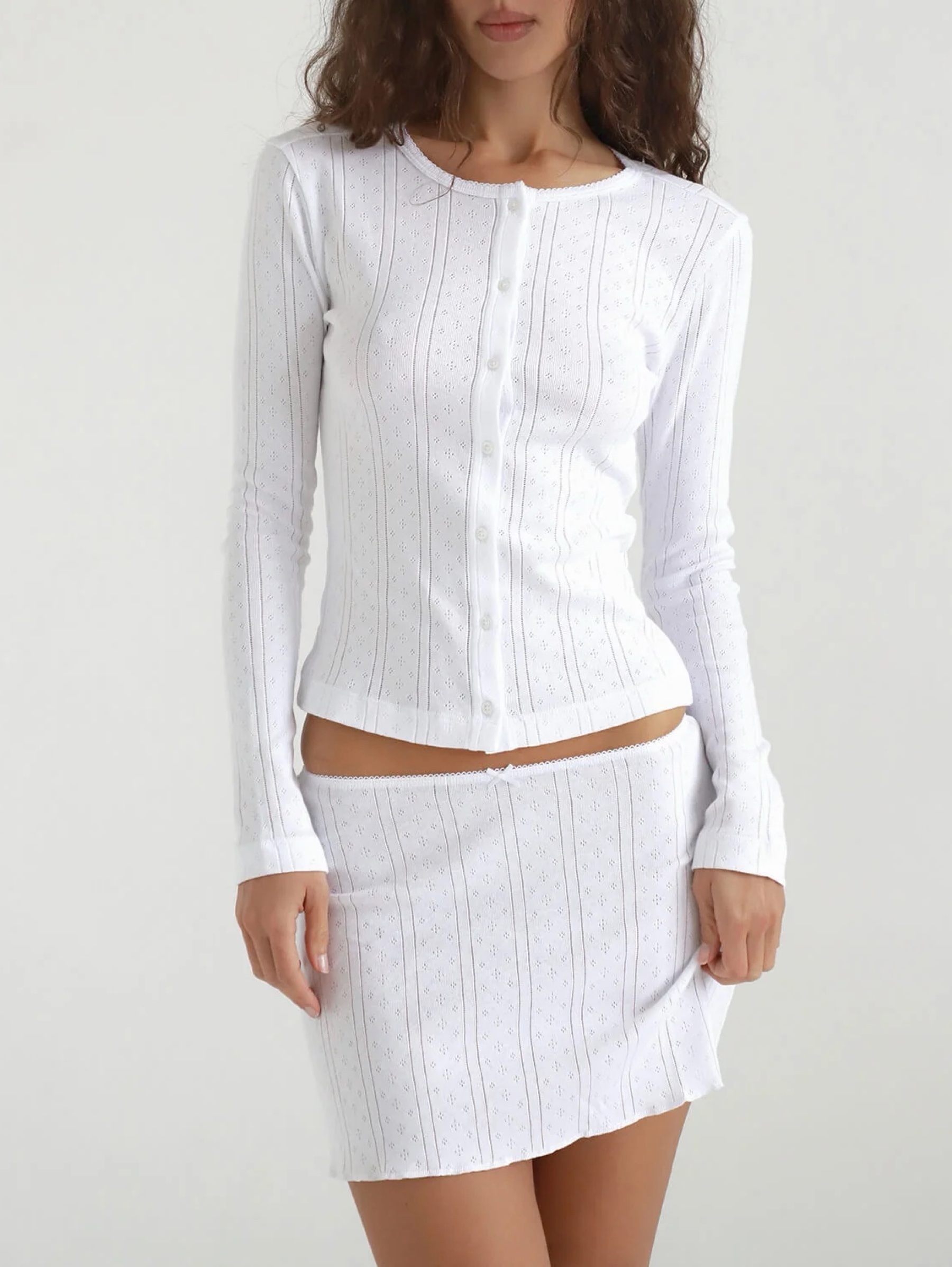 Cou Cou Intimates, White cardigan by Cou Cou Intimates | Pickle