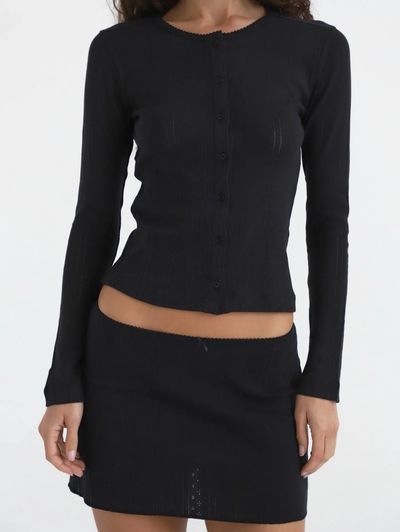 Cou Cou intimates, Black cardigan by Cou Cou Intimates | Pickle