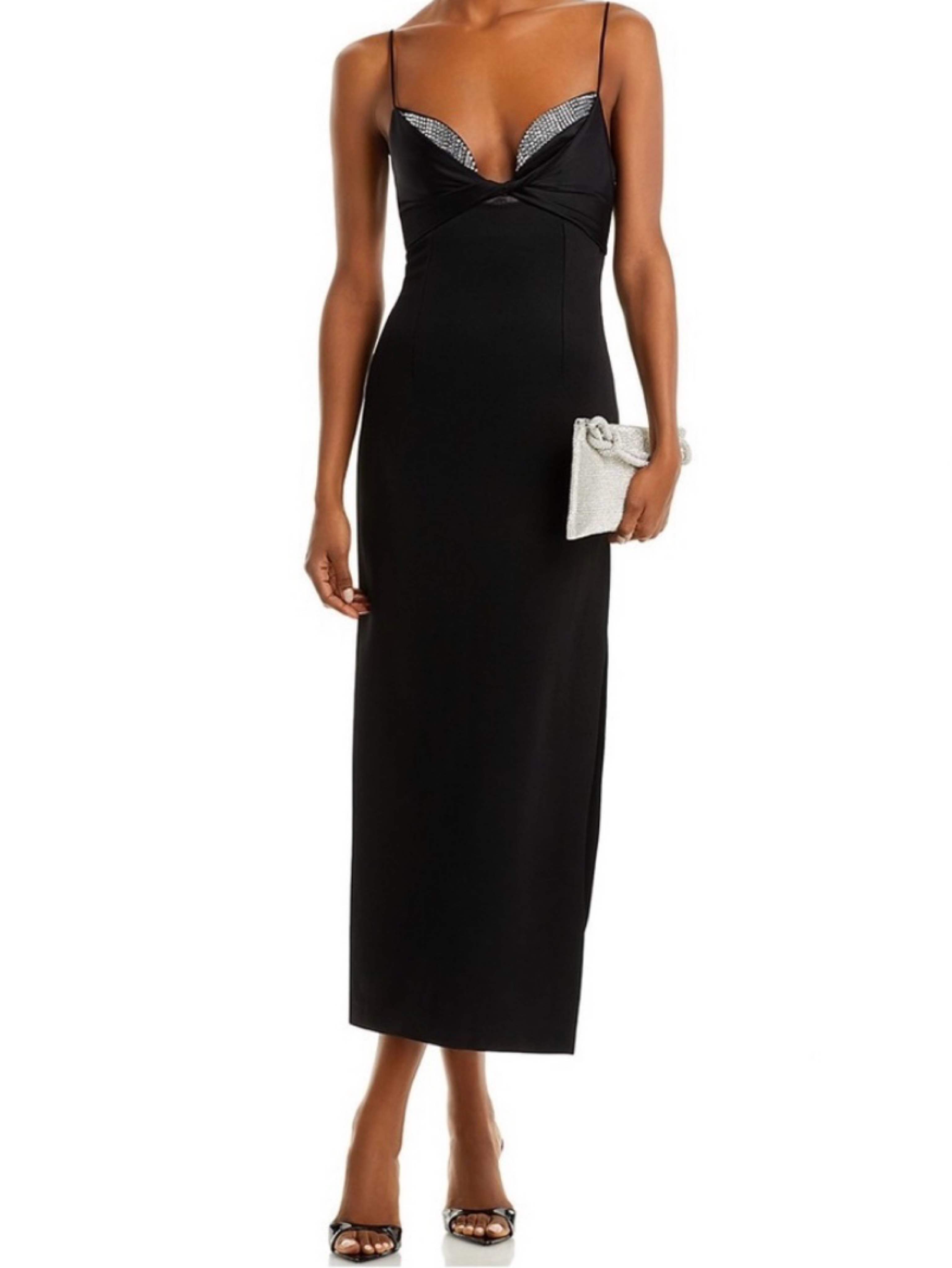 galvan diamond cut out dress Galvan London, Ellipse cutout satin-trimmed jersey gown Wedding Dress Save  61%