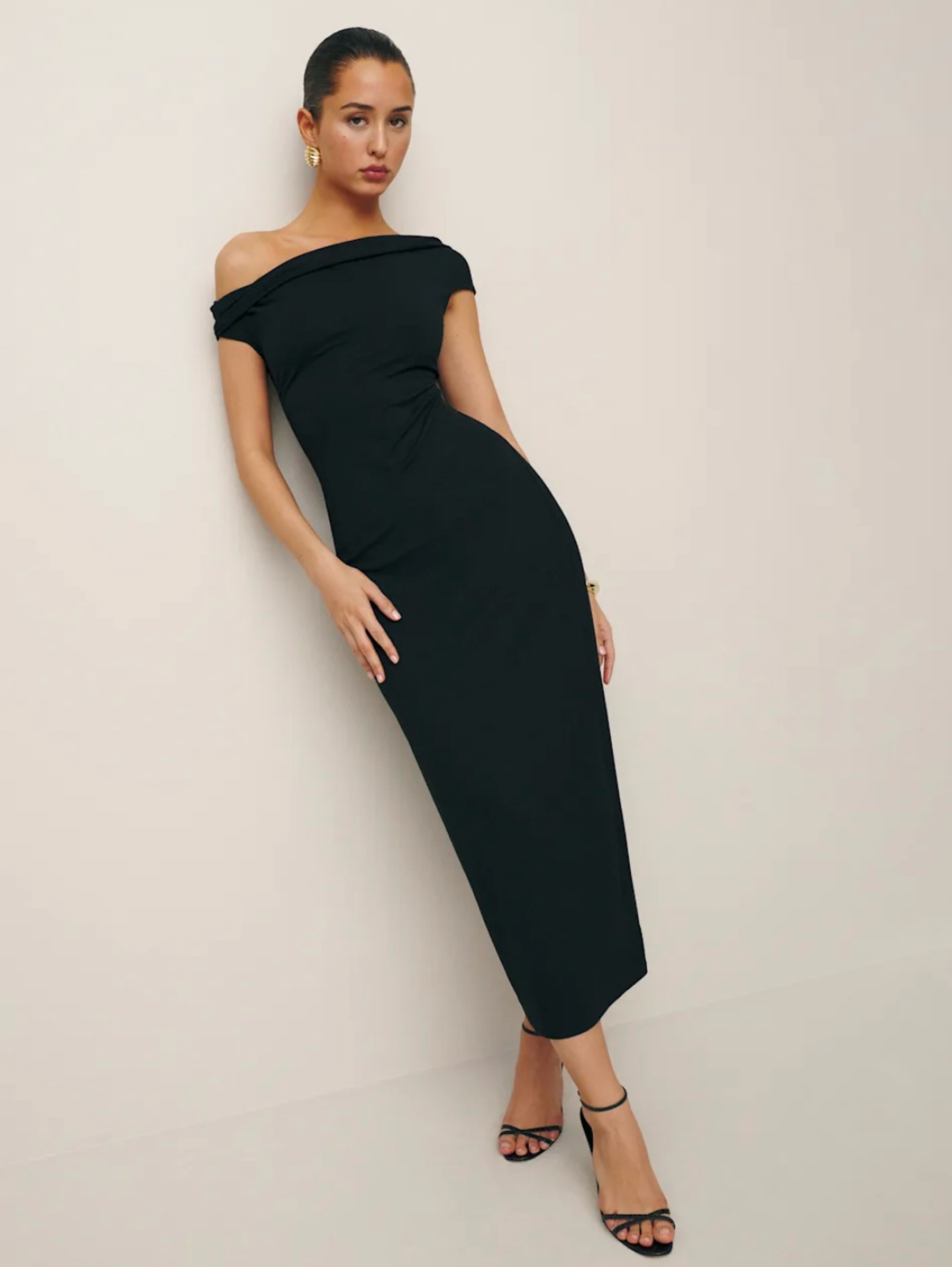 square neck summer dress Navy Blue with Short Sleeves Brickell Rustic 6 Drawer Size:US8/AU12 Back Zipper LMTSALE