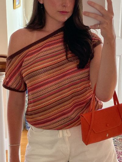 Missoni Inspired One-Shoulder Top by Missoni | Pickle