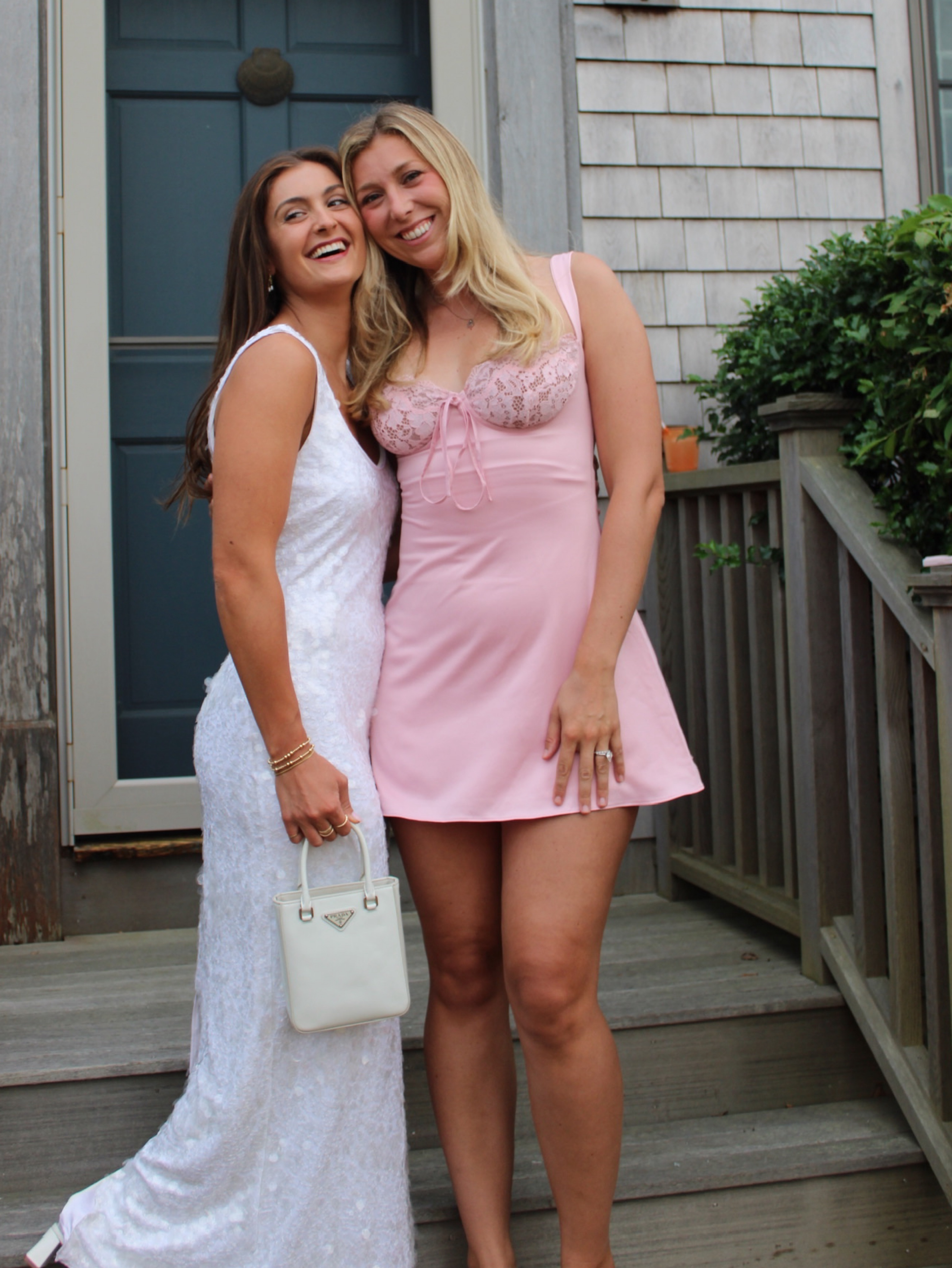 house of cb pink short dress 'Carlotta' Baby Pink Corset Mini Dress