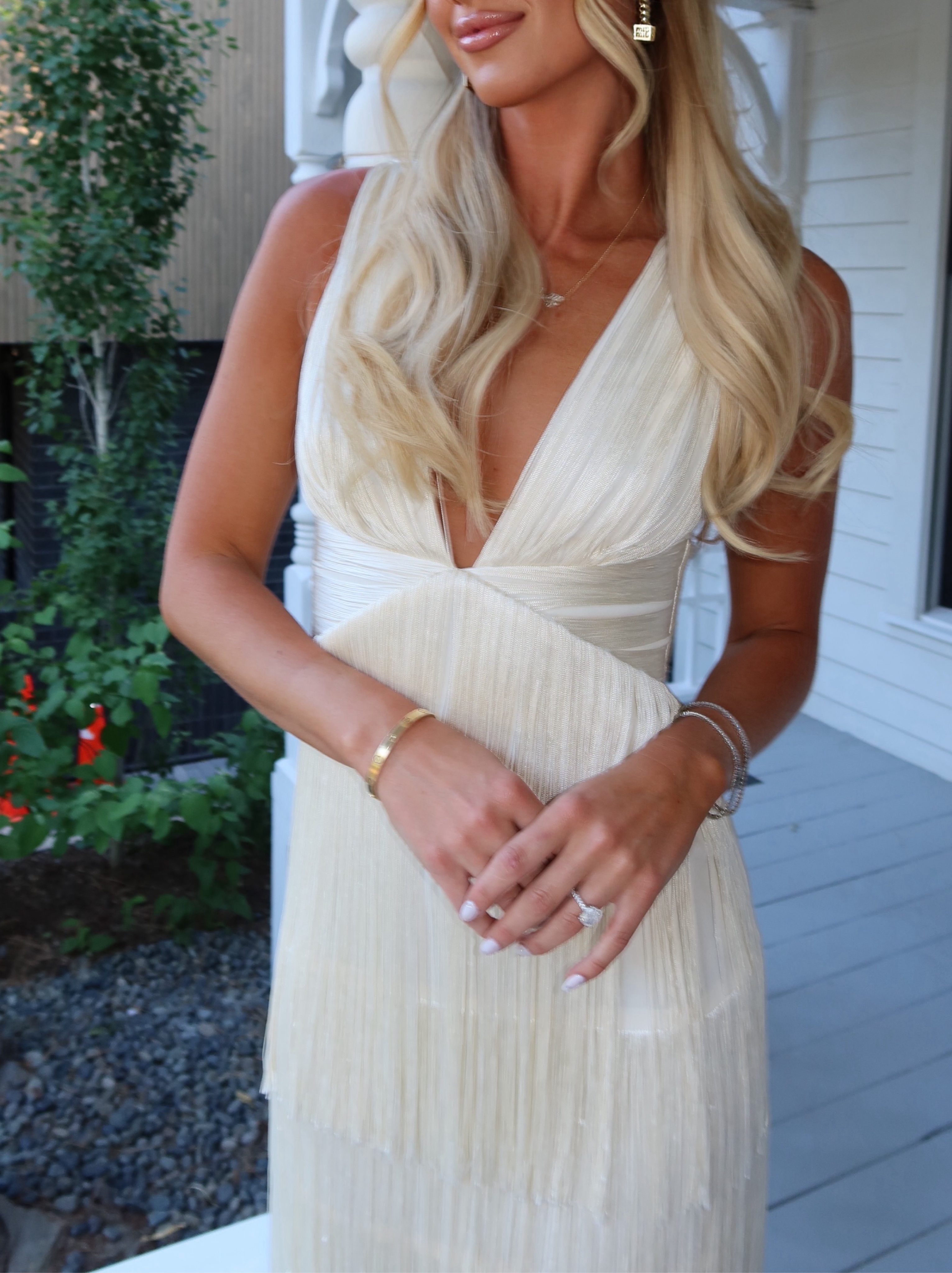 cream dress revolve ALL THE WAYS Pia Mini Dress in Cream