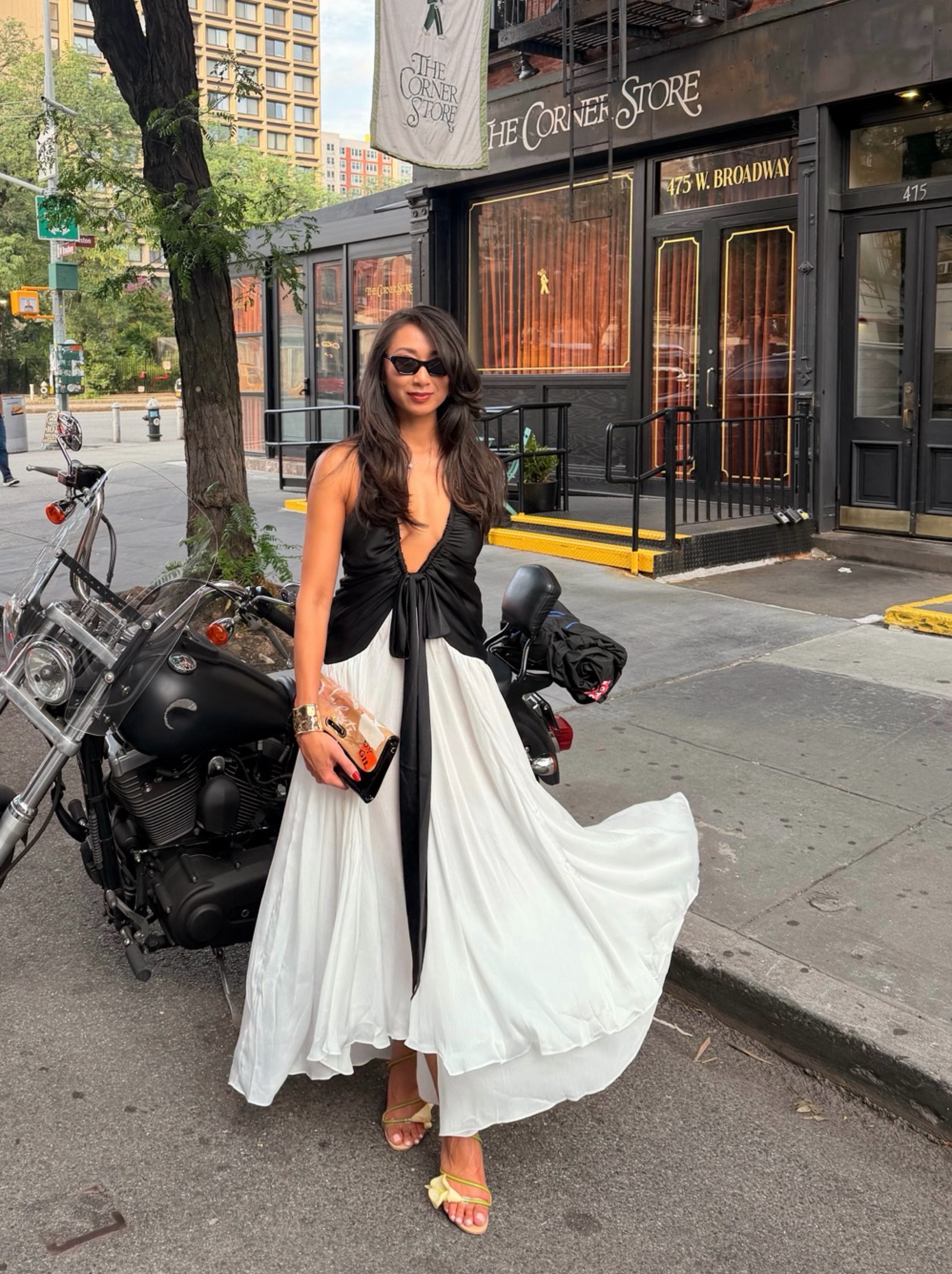 SIEDRES Liessa Ruched Maxi Dress