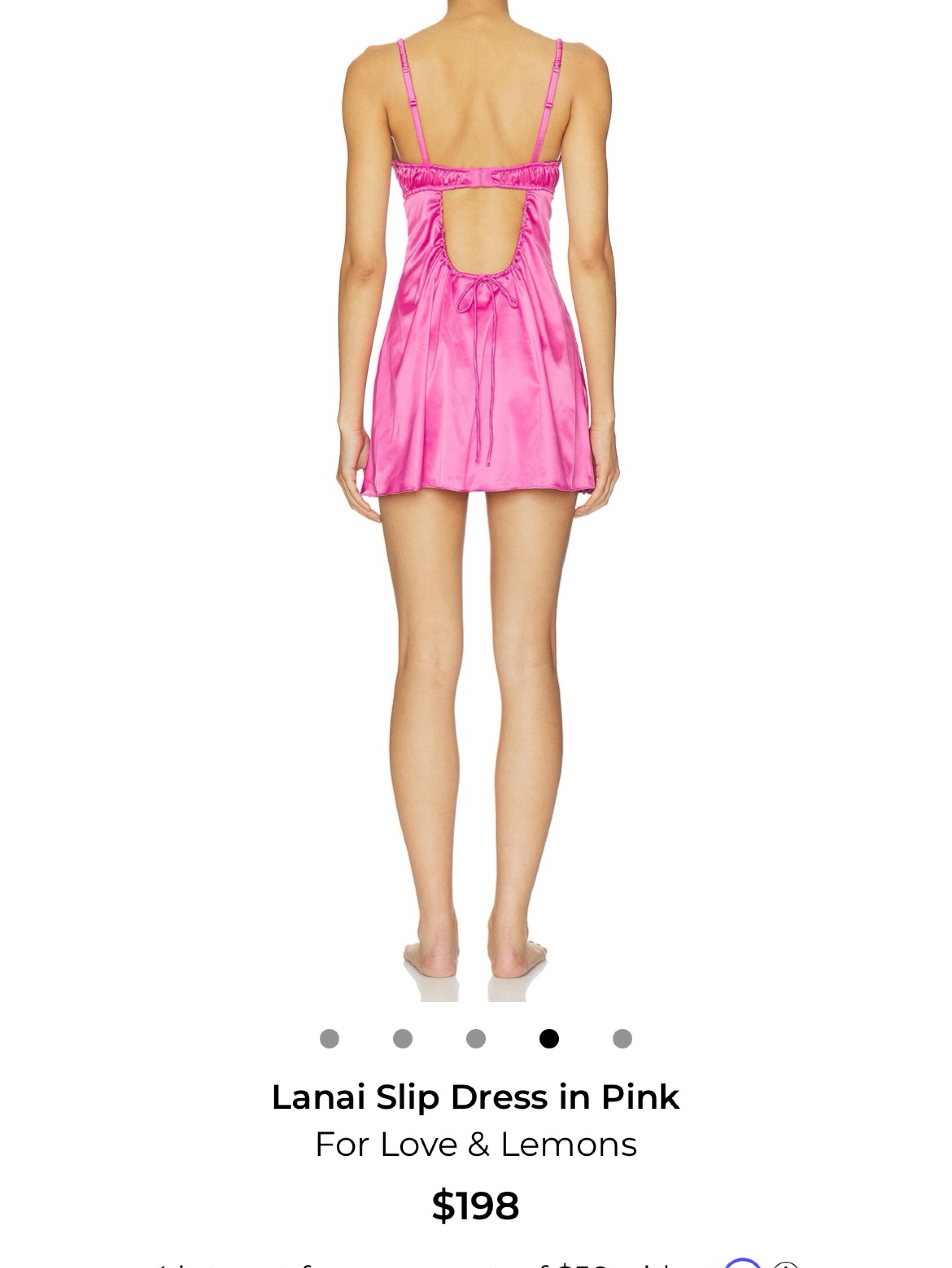 for love and lemons pink slip dress Dazzle Me Slip Dress Pink