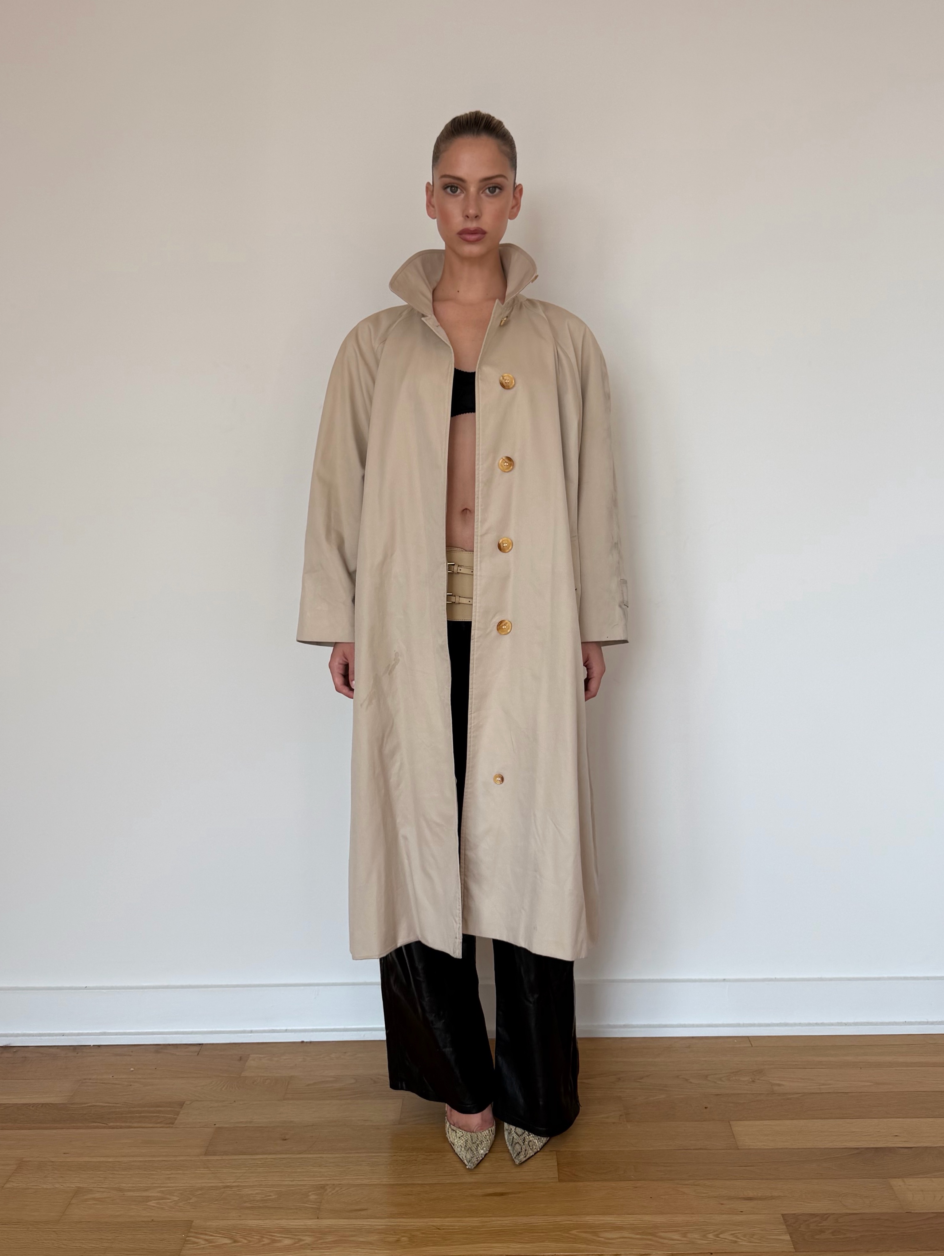 Burberry Beige Jacket Coat