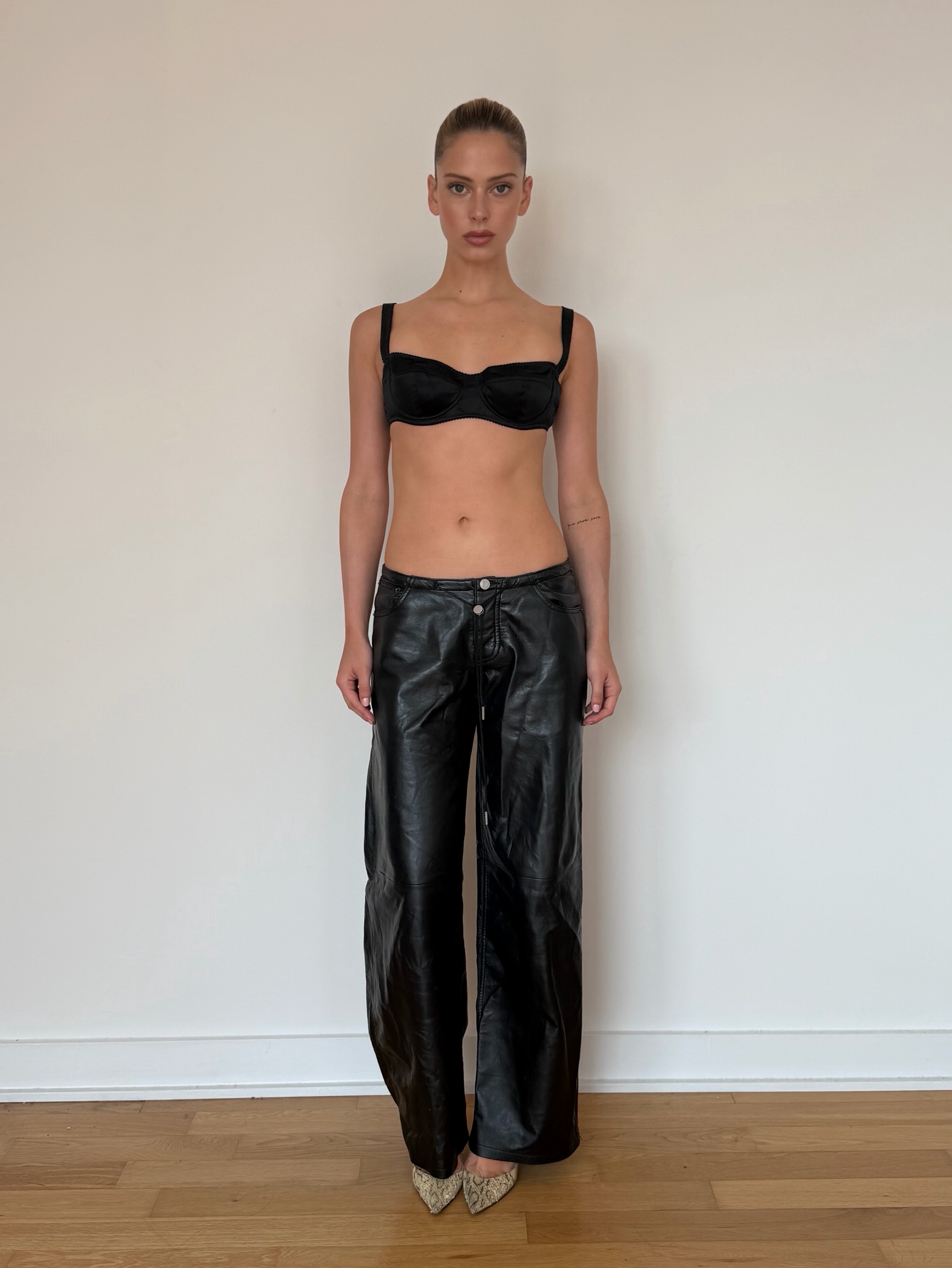 Still Here Leather Pants