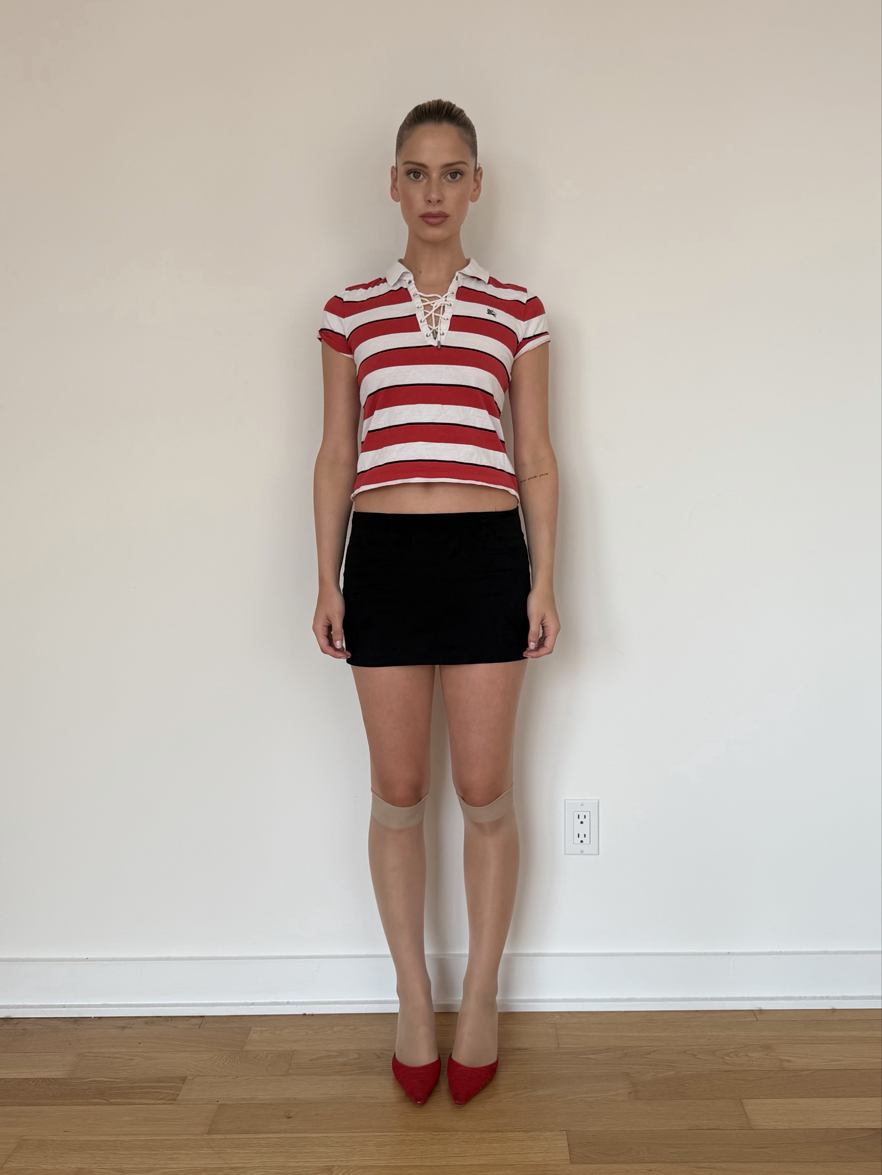Burberry Stripped Polo Top