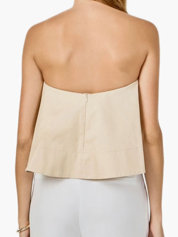 Strapless Pintuck Sweetheart Neck Top by Endless Rose | Pickle
