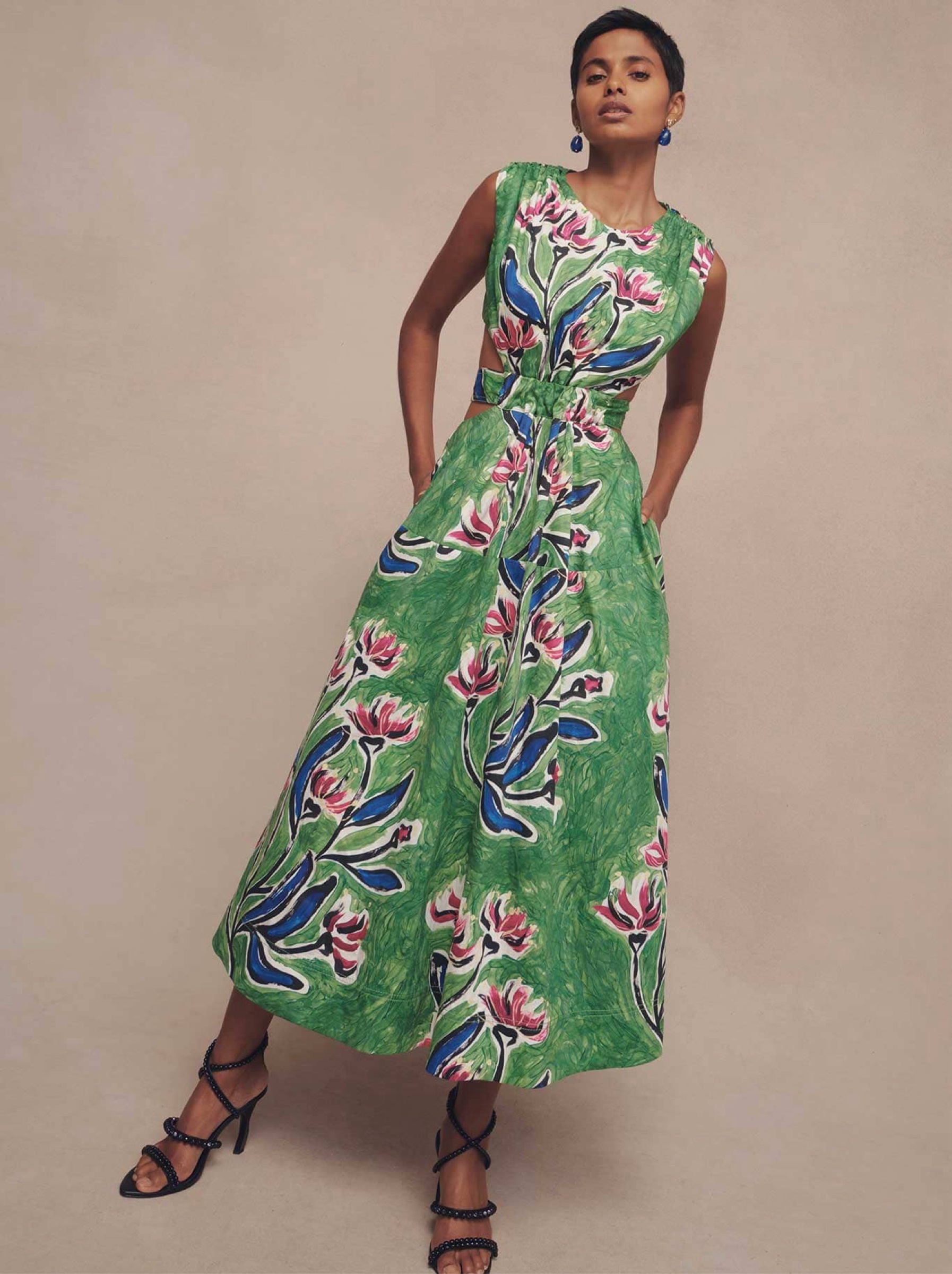 AJE Zorina Tie Midi Dress by Aje | Pickle