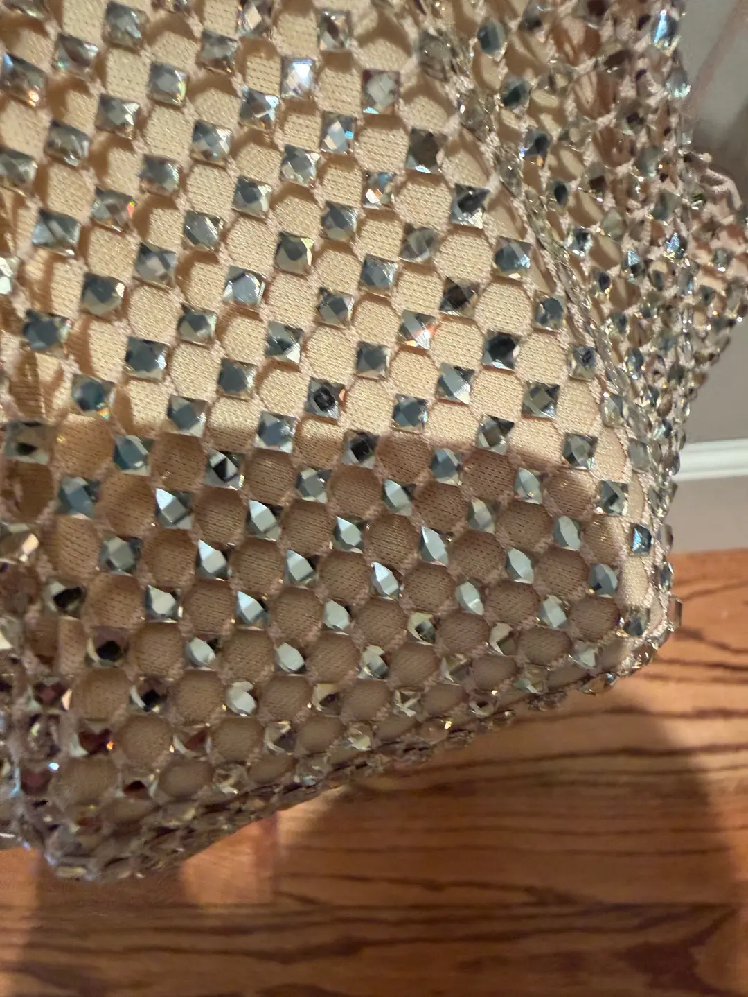 Tan Zara crystal dress, photo 6 of 6