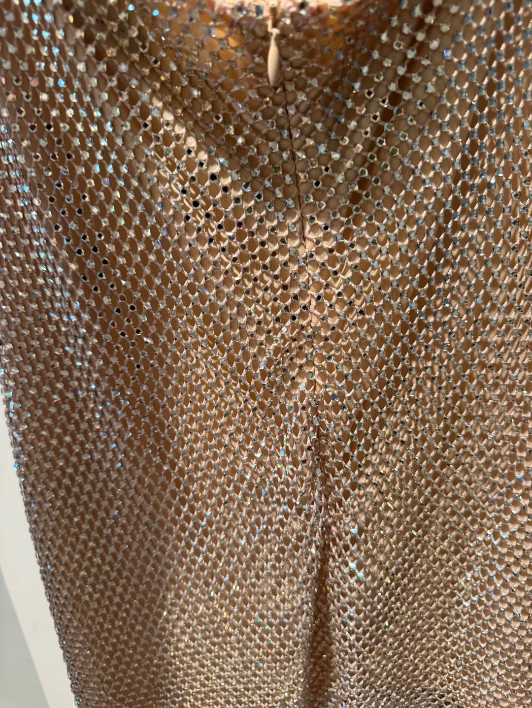 Tan Zara crystal dress, photo 4 of 6