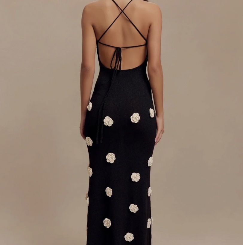 black spaghetti strap dress mini WEN BANDAGE MINI DRESS