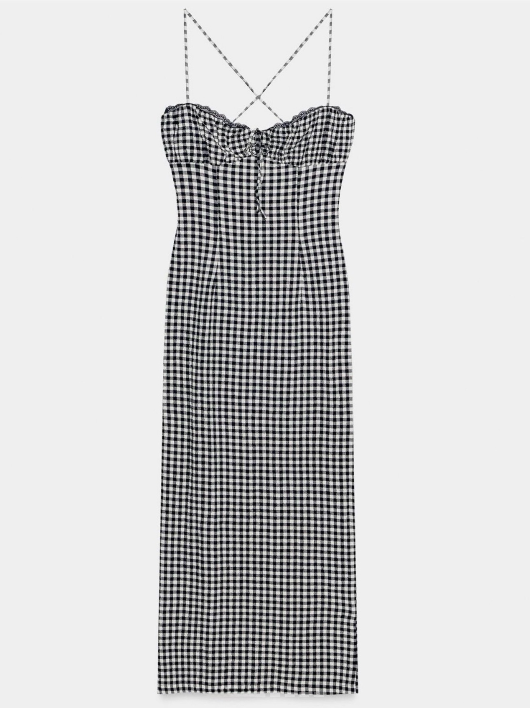 Zara Gingham Midi Dress by Zara | Pickle