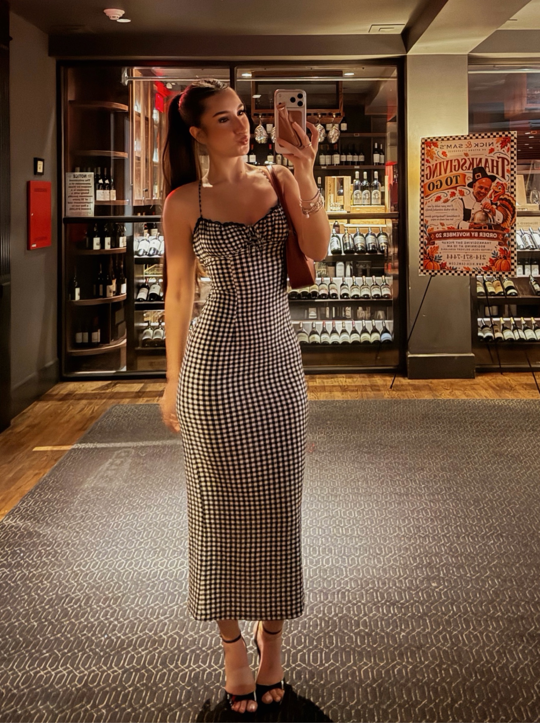 Zara Gingham Midi Dress by Zara | Pickle