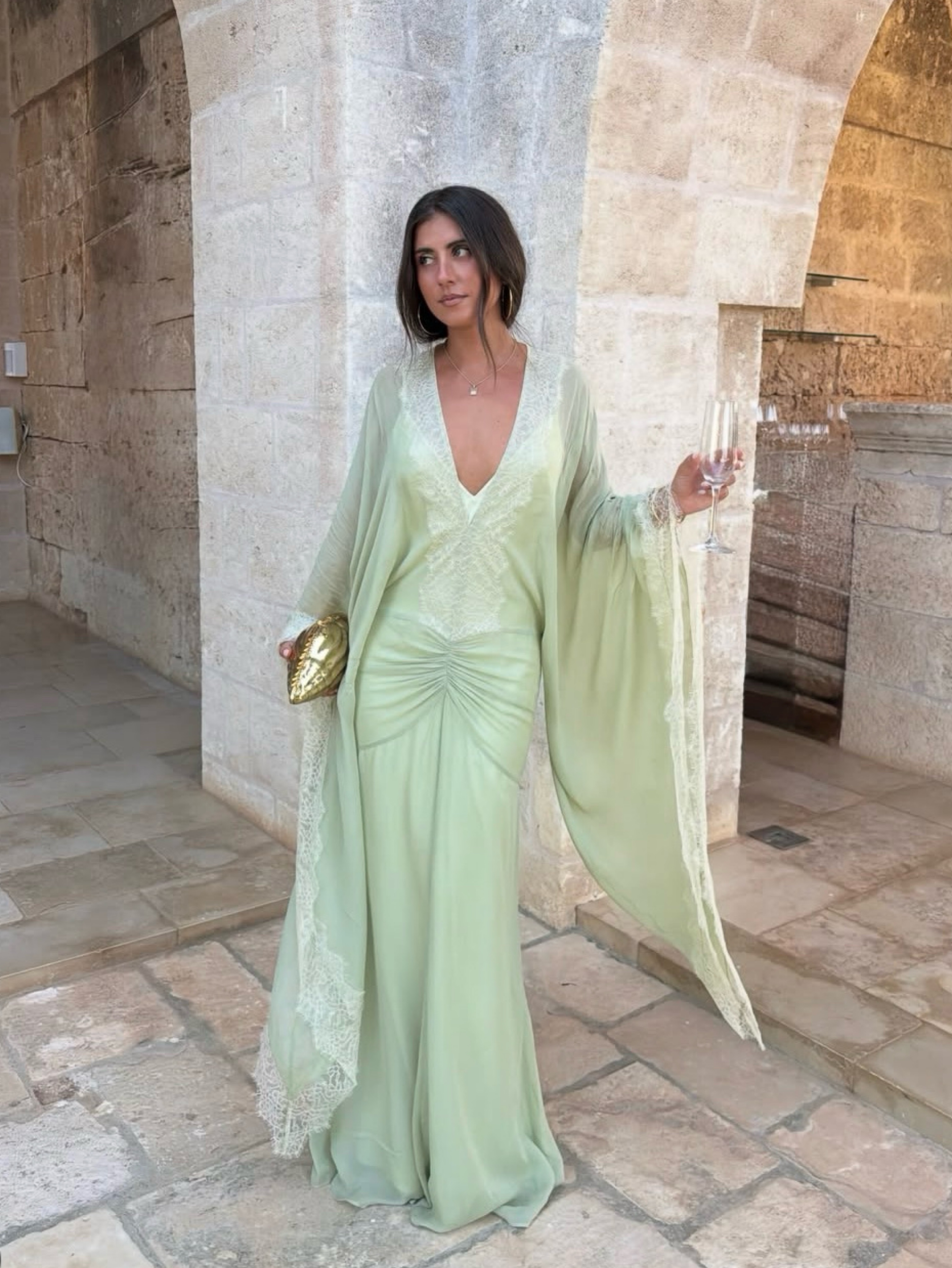 De La Vali Evita Maxi Dress