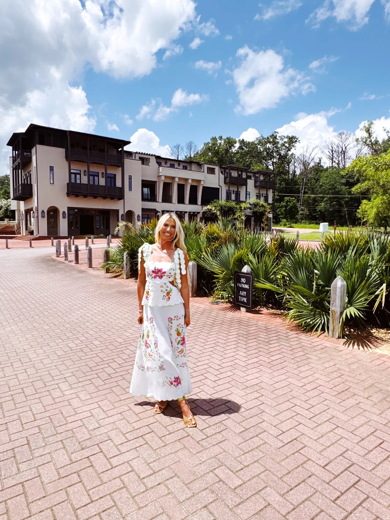 Farm Rio White Floral Embroidered Dress Dupe by Boutique Store - Pickle Farm Rio White Floral Embroidered Dress Dupe by Boutique Store - Pickle