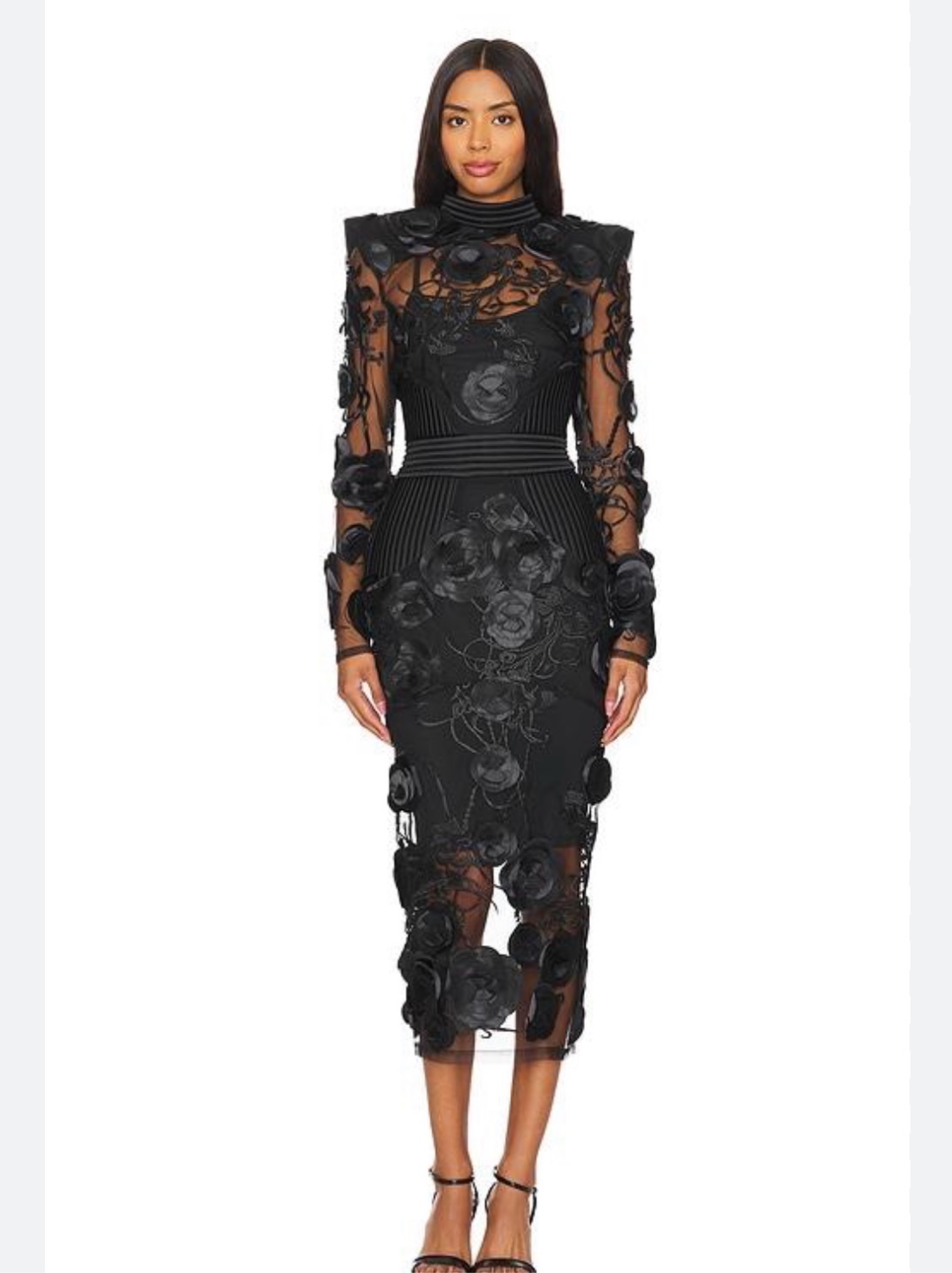 zhivago midi dress Zhivago Vendetta Floral Midi Dress