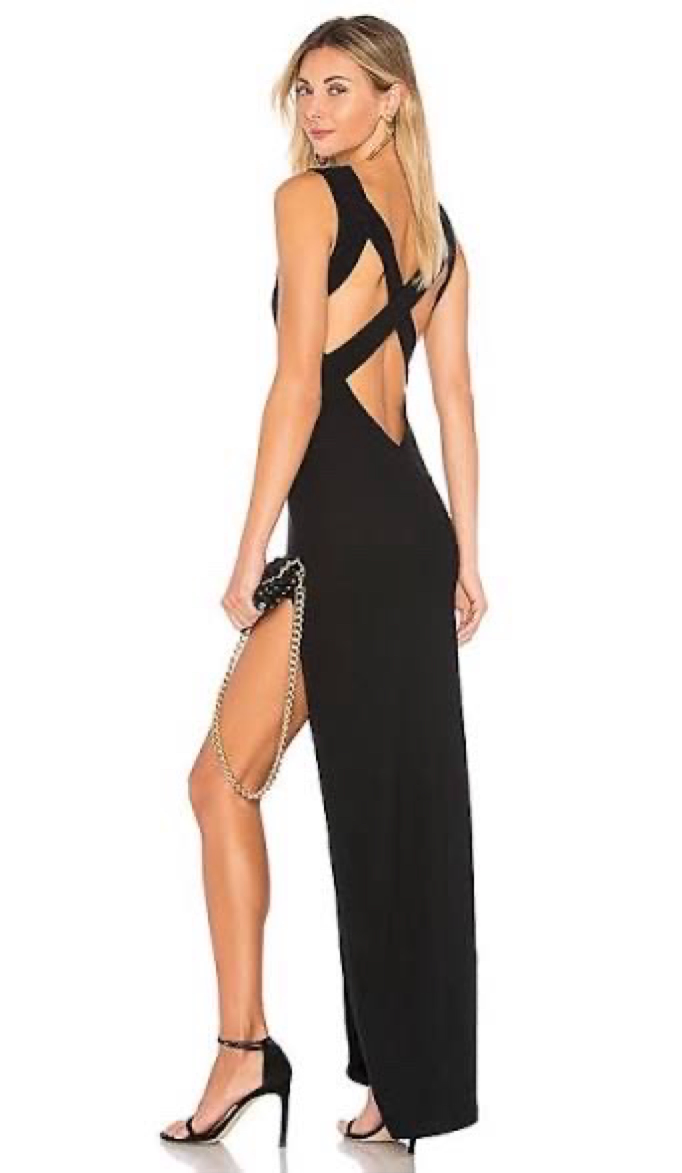 Revolve maxi cutout dress