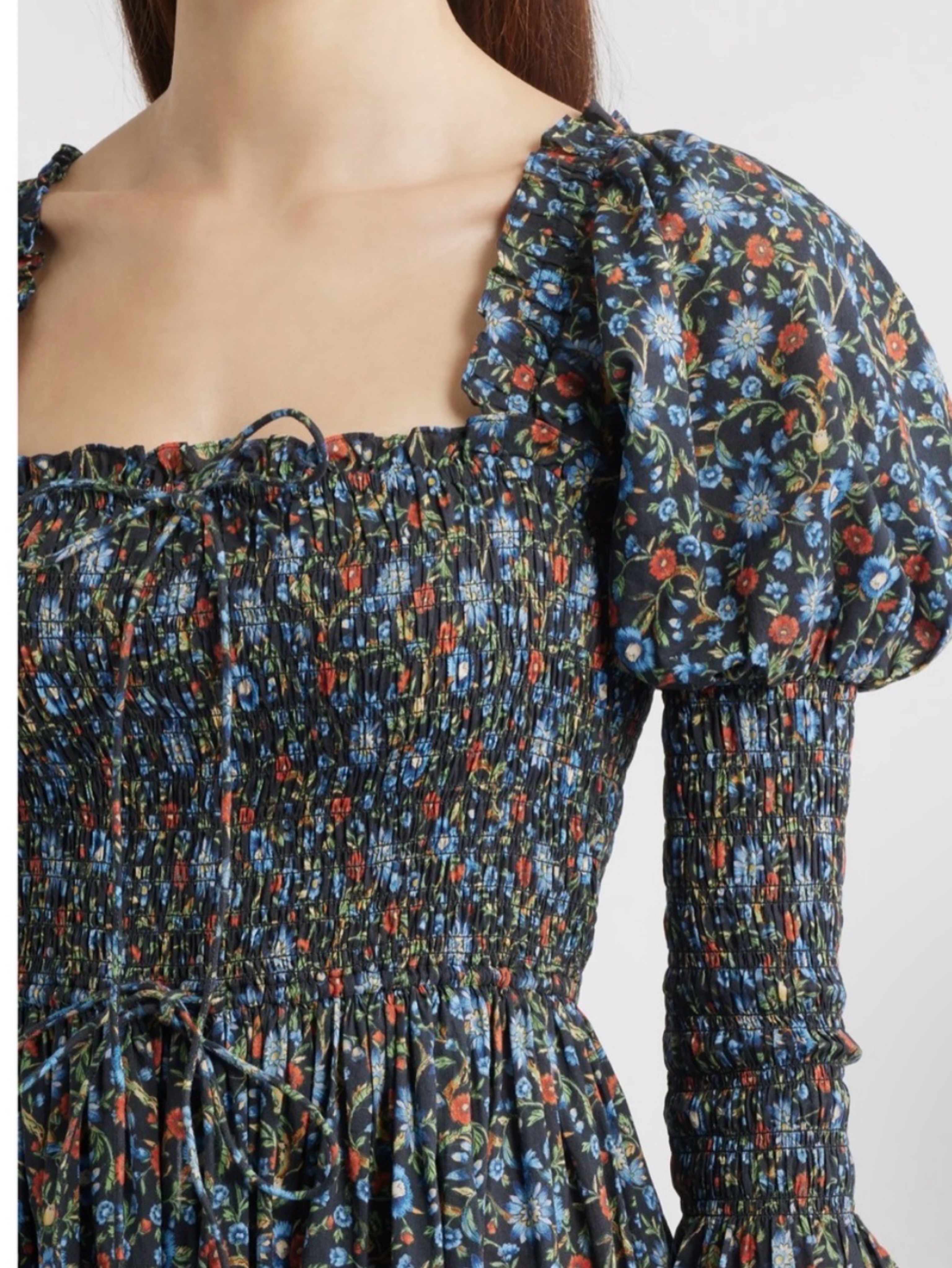 doen bijou dress blue REDUCED & RELISTED! ITEM: Doen Bijou dress COLOR: California wildflower Midblue SIZE: M CONDITION: NWT PRICE: $285 (Venmo or f&f) SHIPPING: $10 INTERNATIONAL: dm to arrange new shipping price MATERIAL: 52% cotton