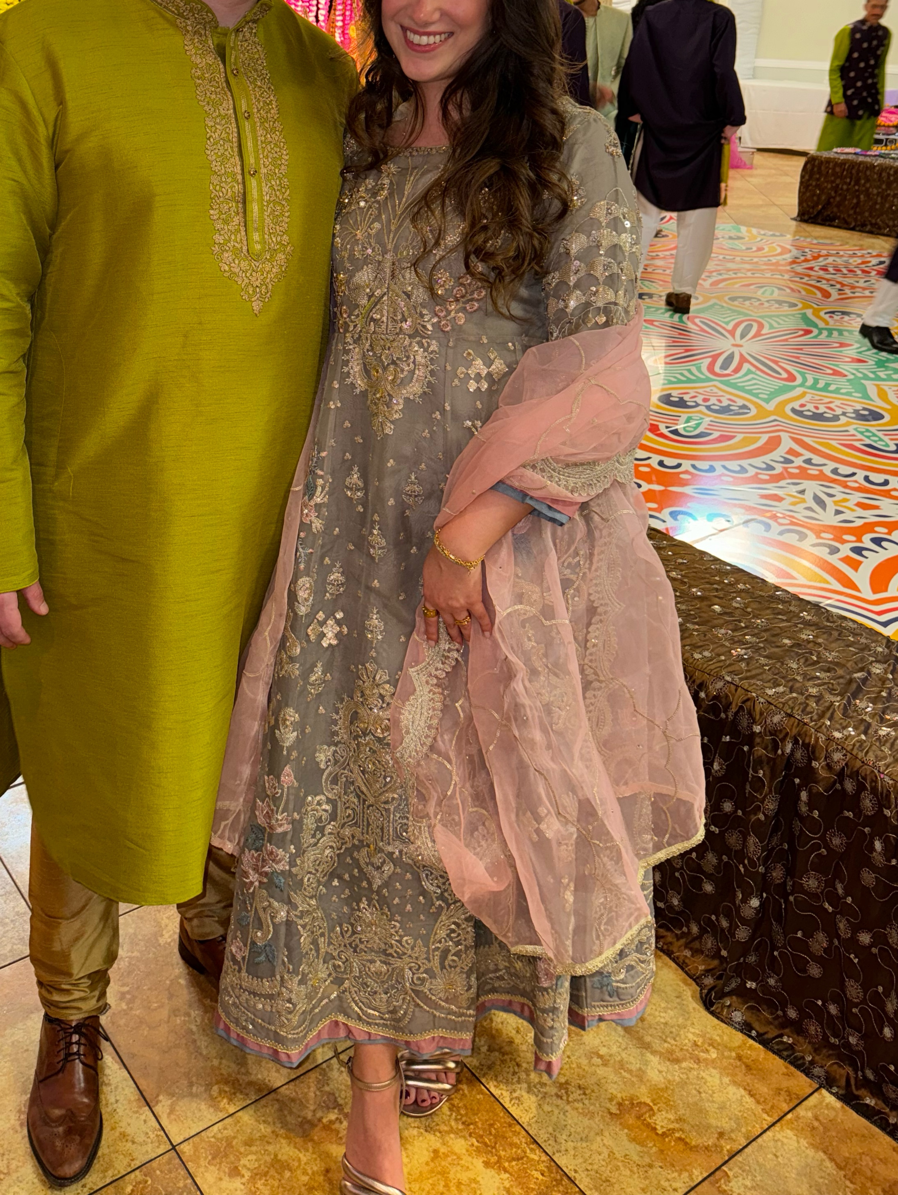 Anarkali Kurta & Pant Set