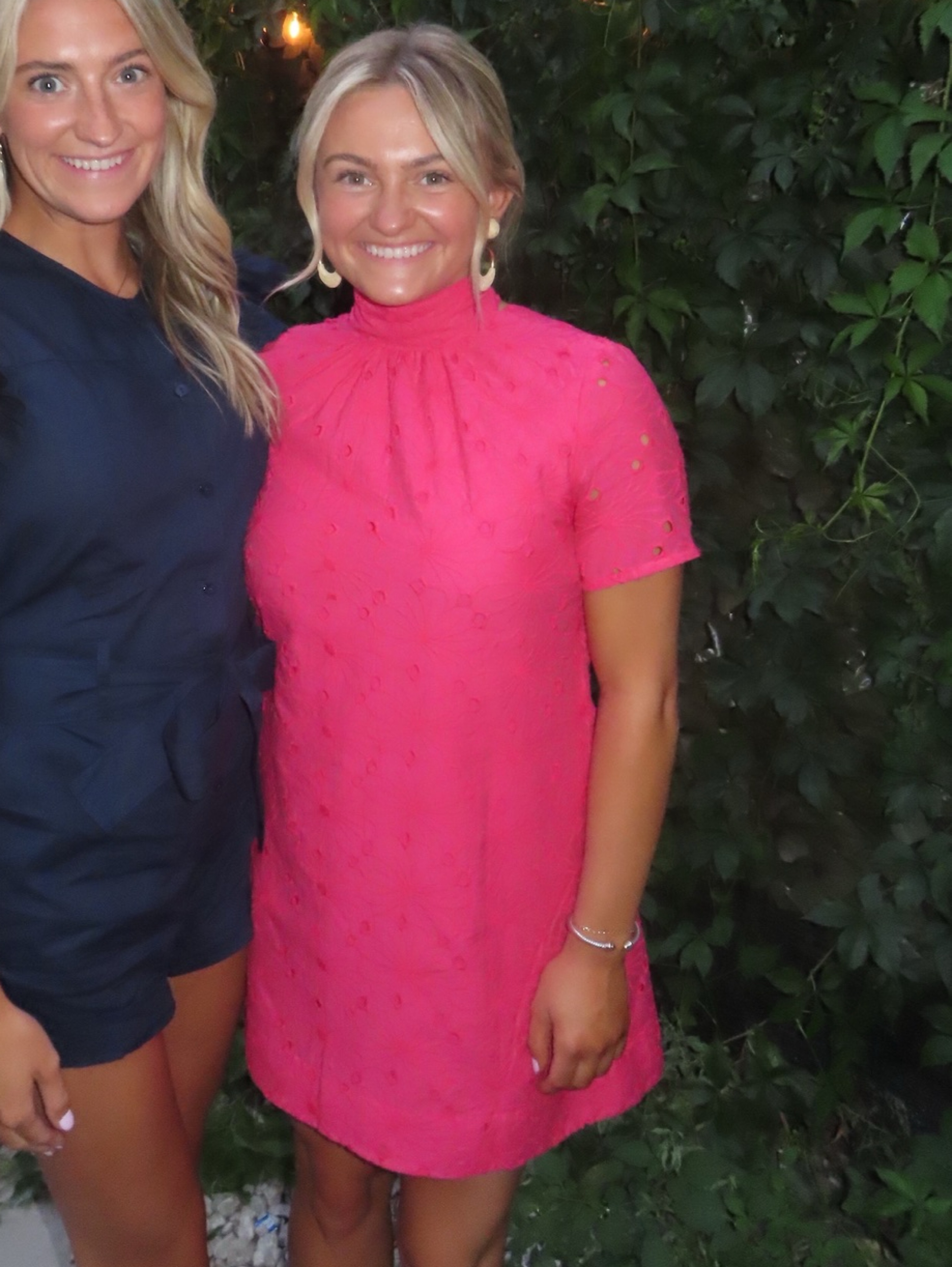 hot pink dress with short sleeves Short-Sleeve Shirt by Storia pink hoco dresses